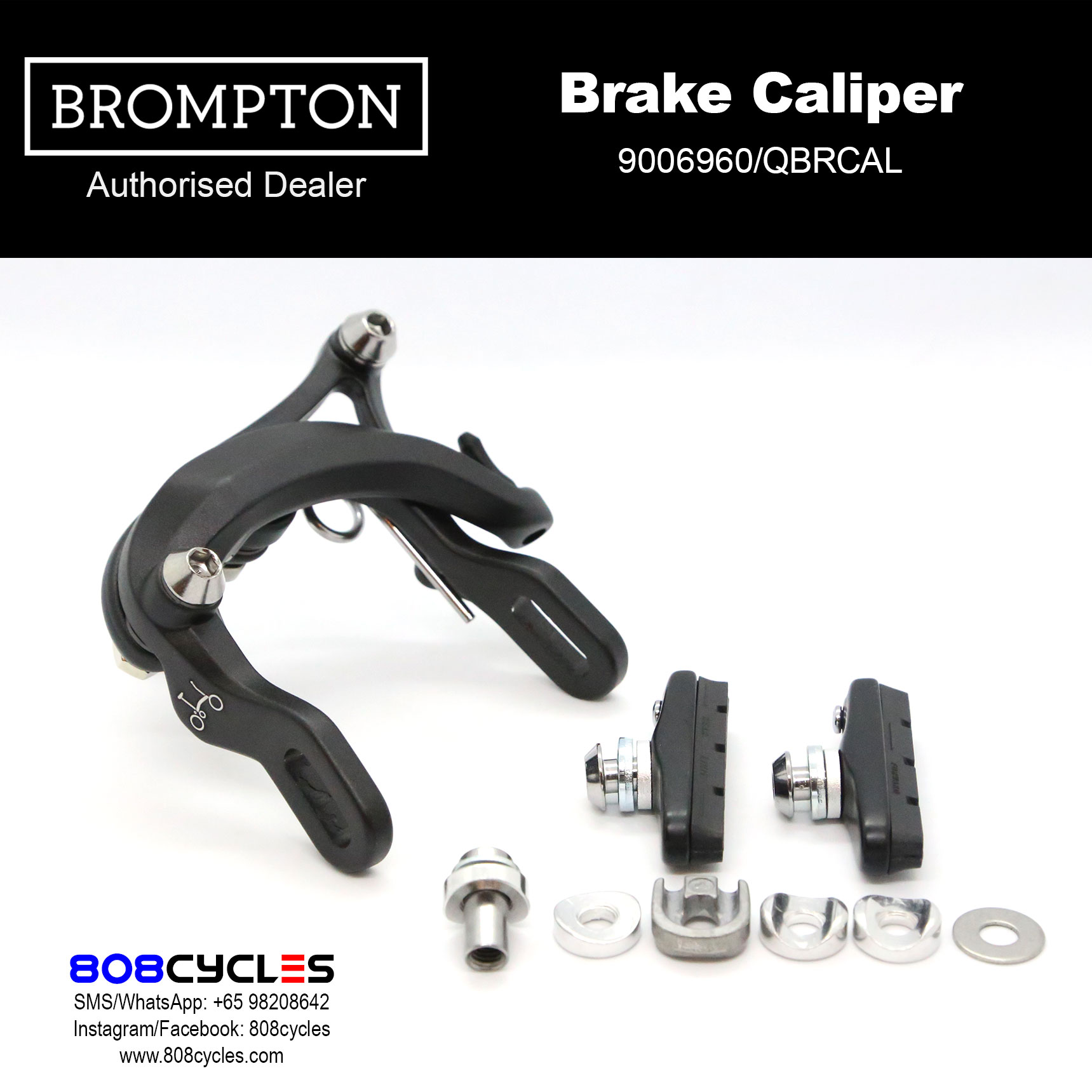 超話題新作 リデア C-Brake Calipers Brompton ゴールド RIDEA meguro.or.jp