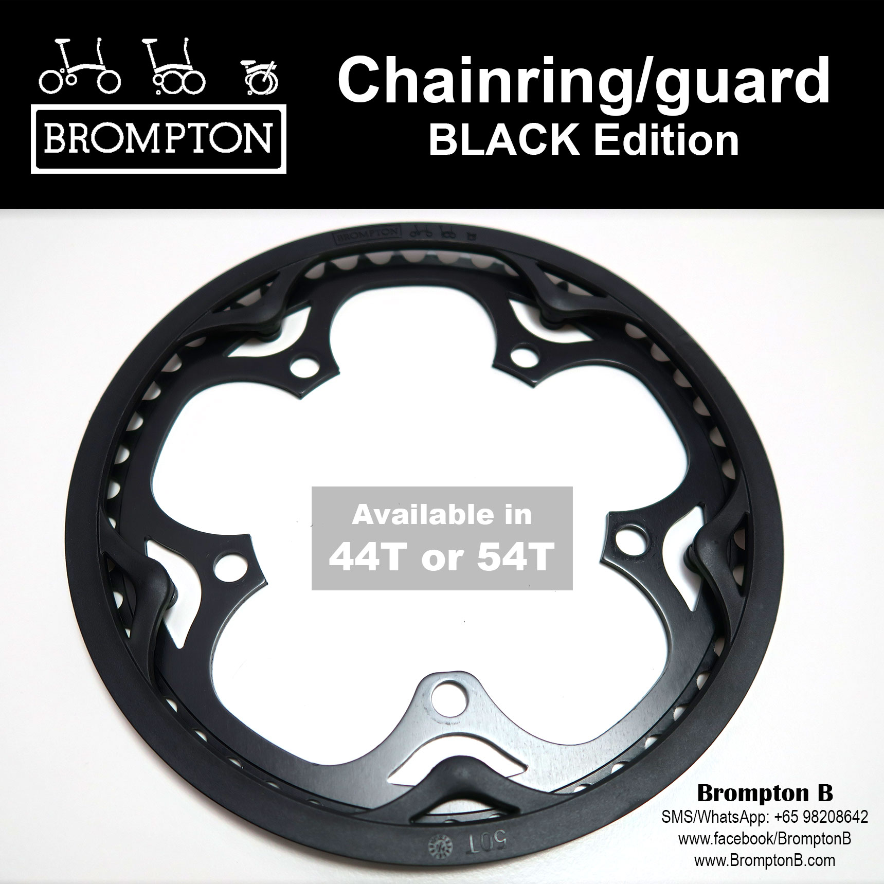 brompton chainring sizes