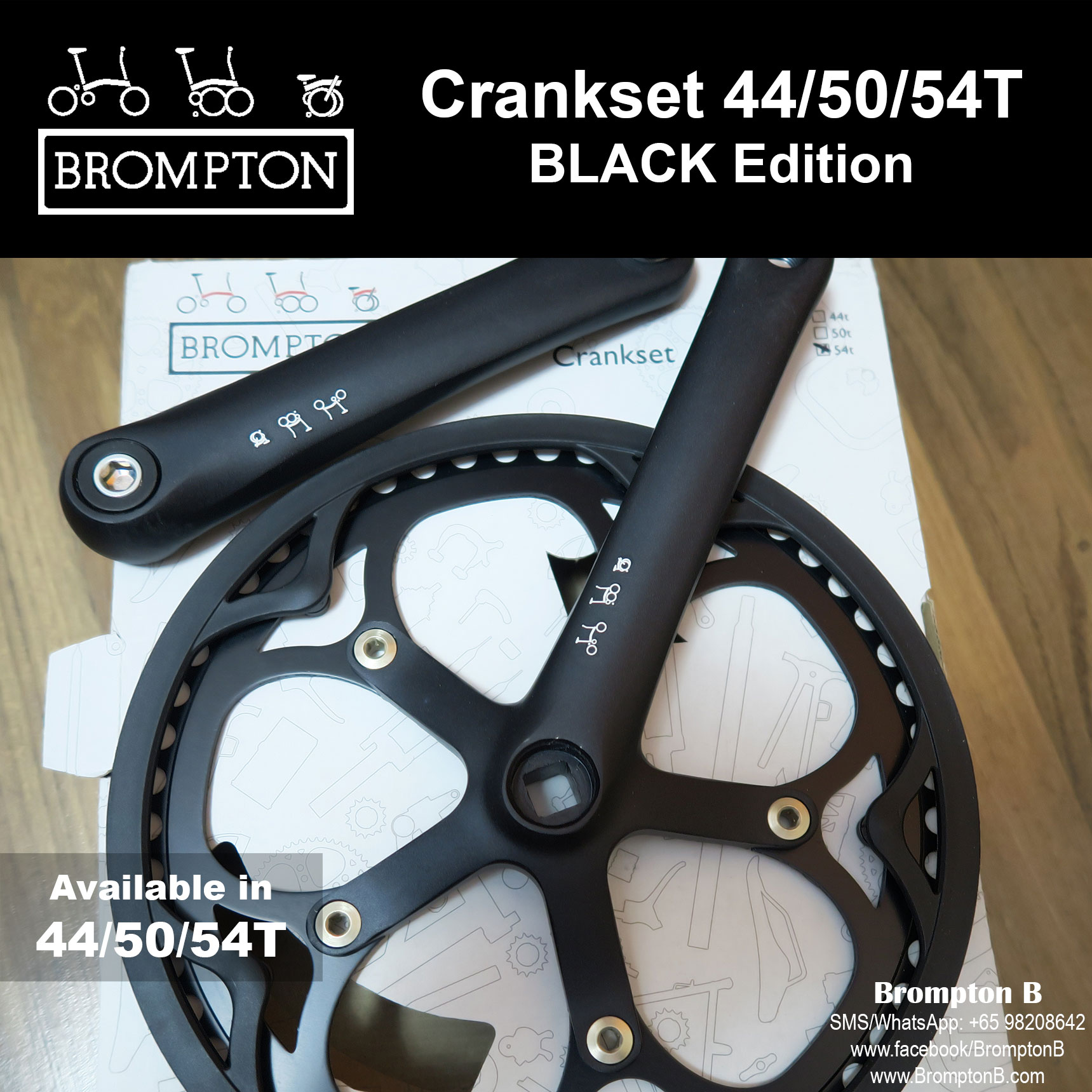 Brompton Crankset | 808 Cycles