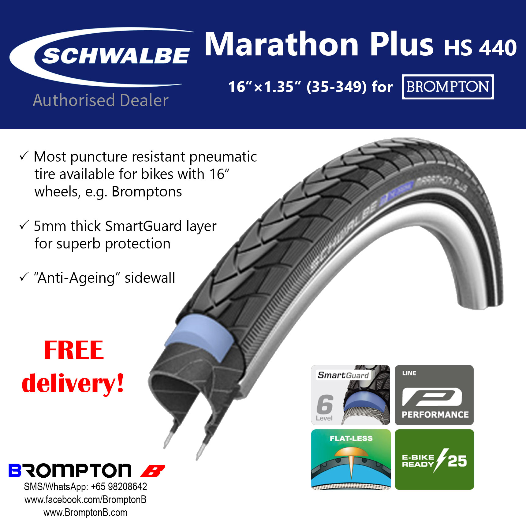 schwalbe marathon plus brompton