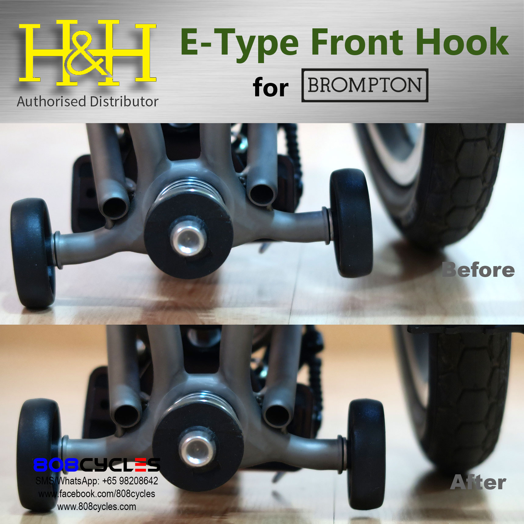 H&H Front Hook for E-Models - Image 4