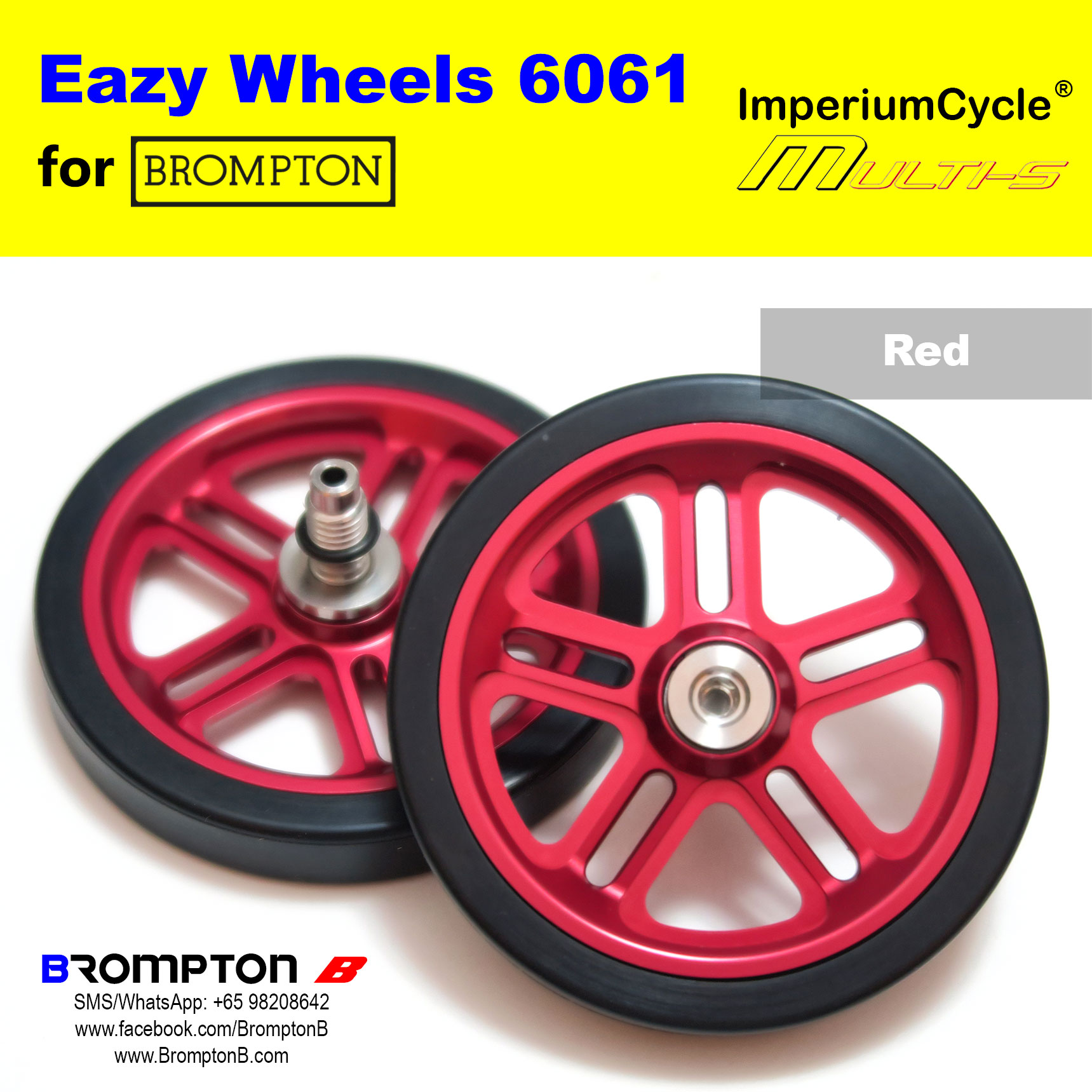 ImperiumCycle 6061T6 Eazy Wheels for A-/C-Line - Image 11