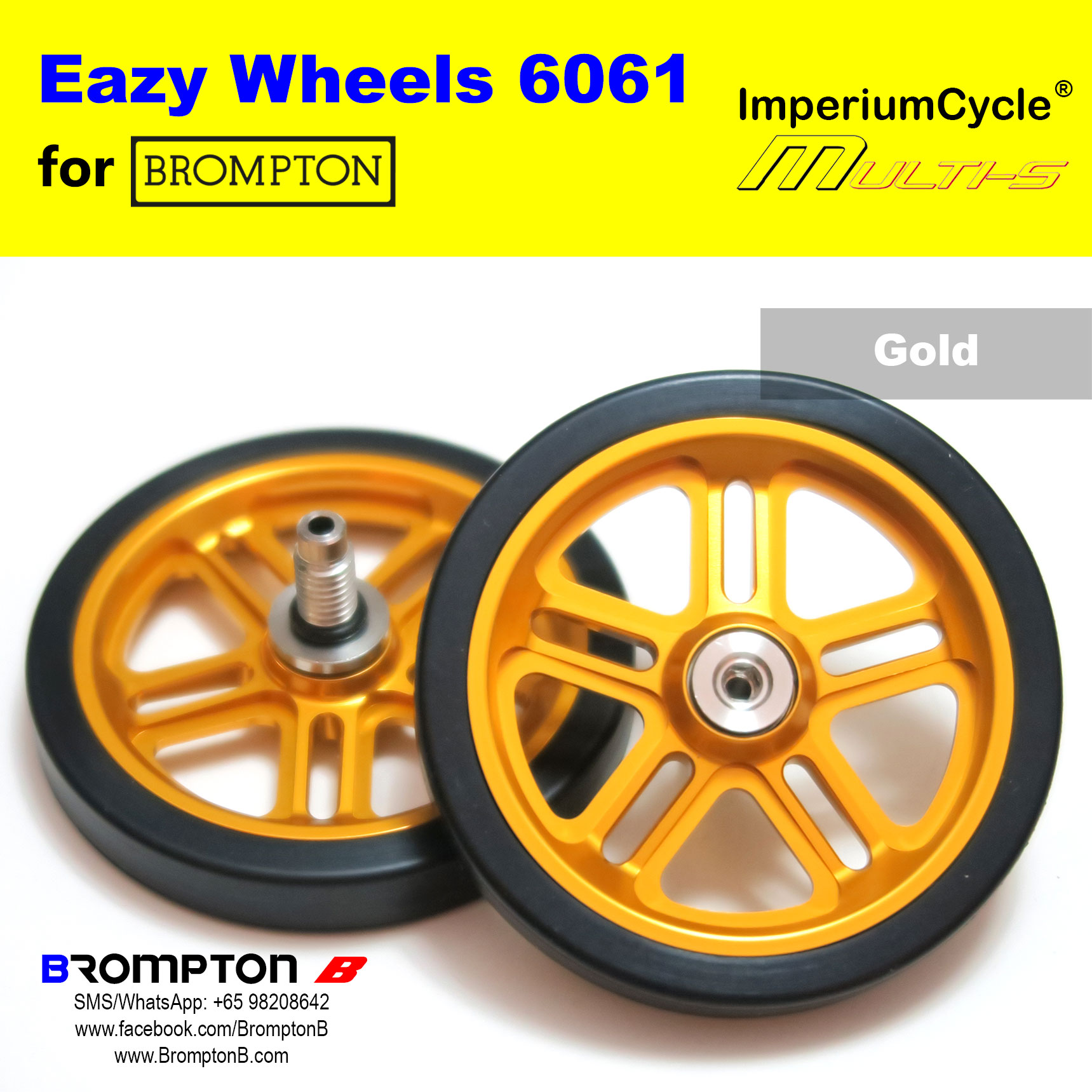 ImperiumCycle 6061T6 Eazy Wheels for A-/C-Line - Image 6