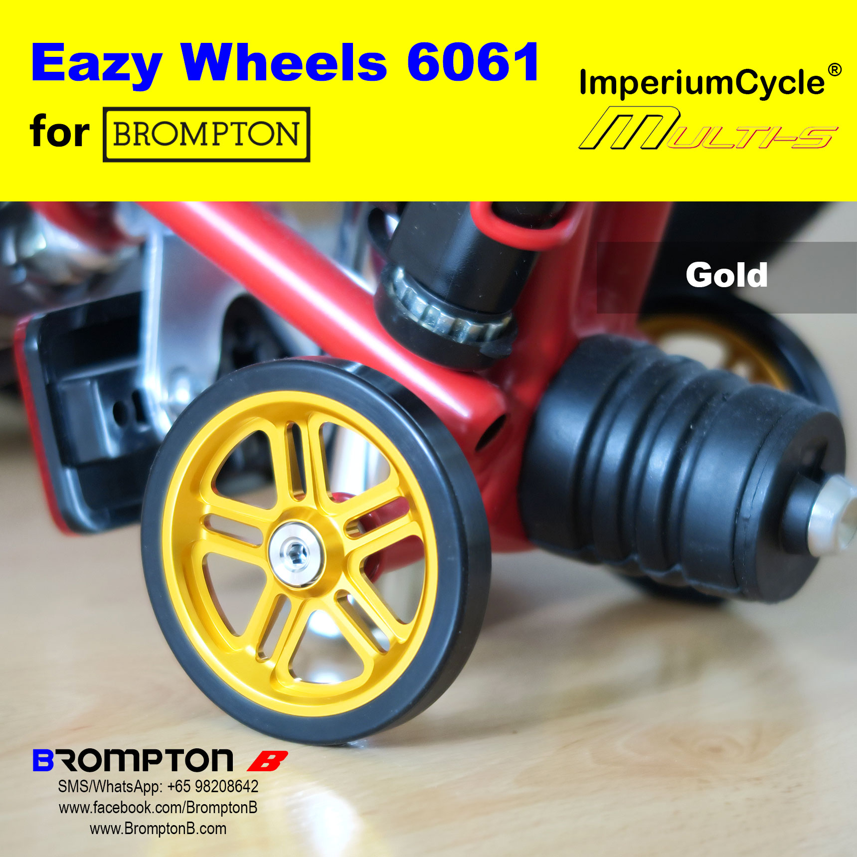 ImperiumCycle 6061T6 Eazy Wheels for A-/C-Line - Image 5