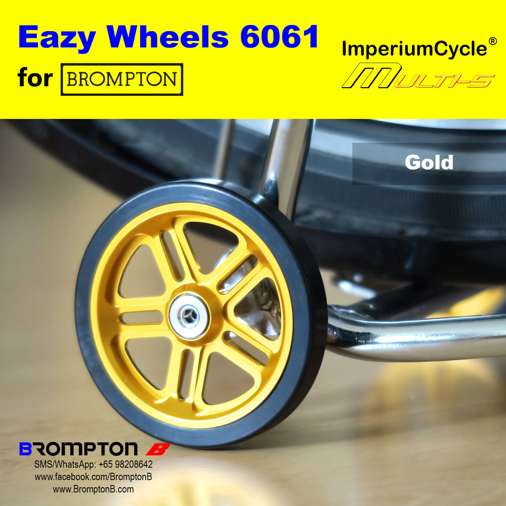 ImperiumCycle 6061T6 Eazy Wheels for A-/C-Line - Image 4
