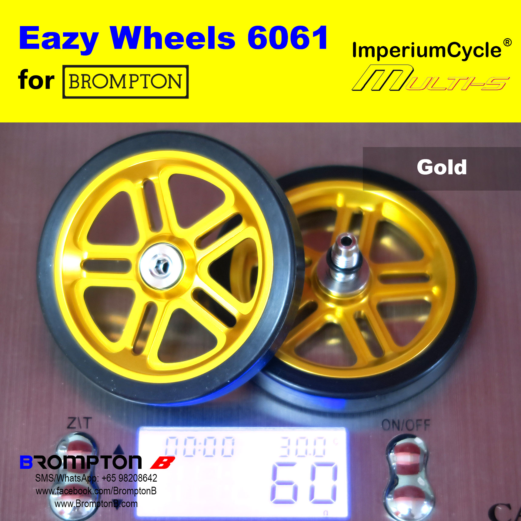 ImperiumCycle 6061T6 Eazy Wheels for A-/C-Line - Image 2