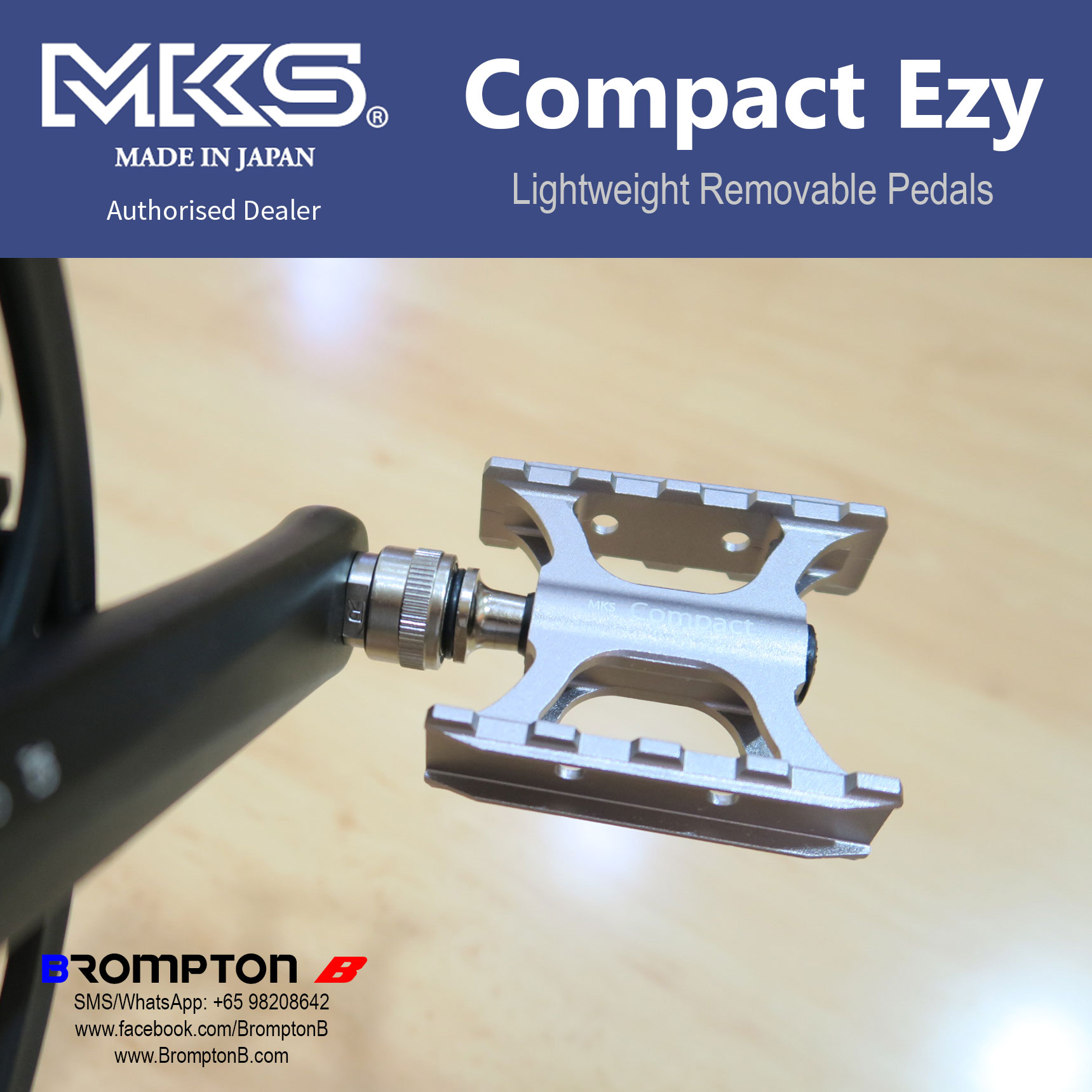 MKS Compact Ezy Pedals - Image 2