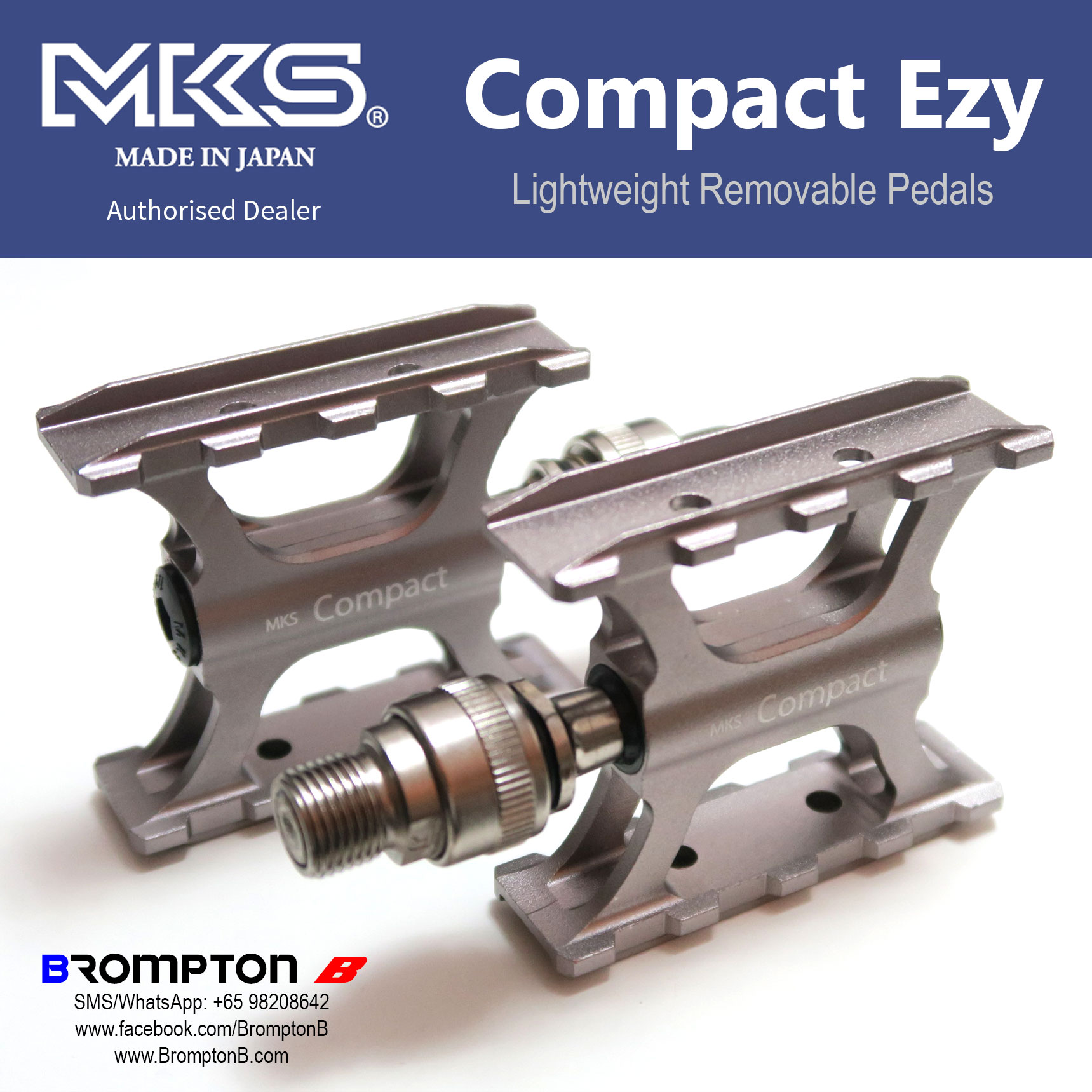 MKS Compact Ezy Pedals - Image 5