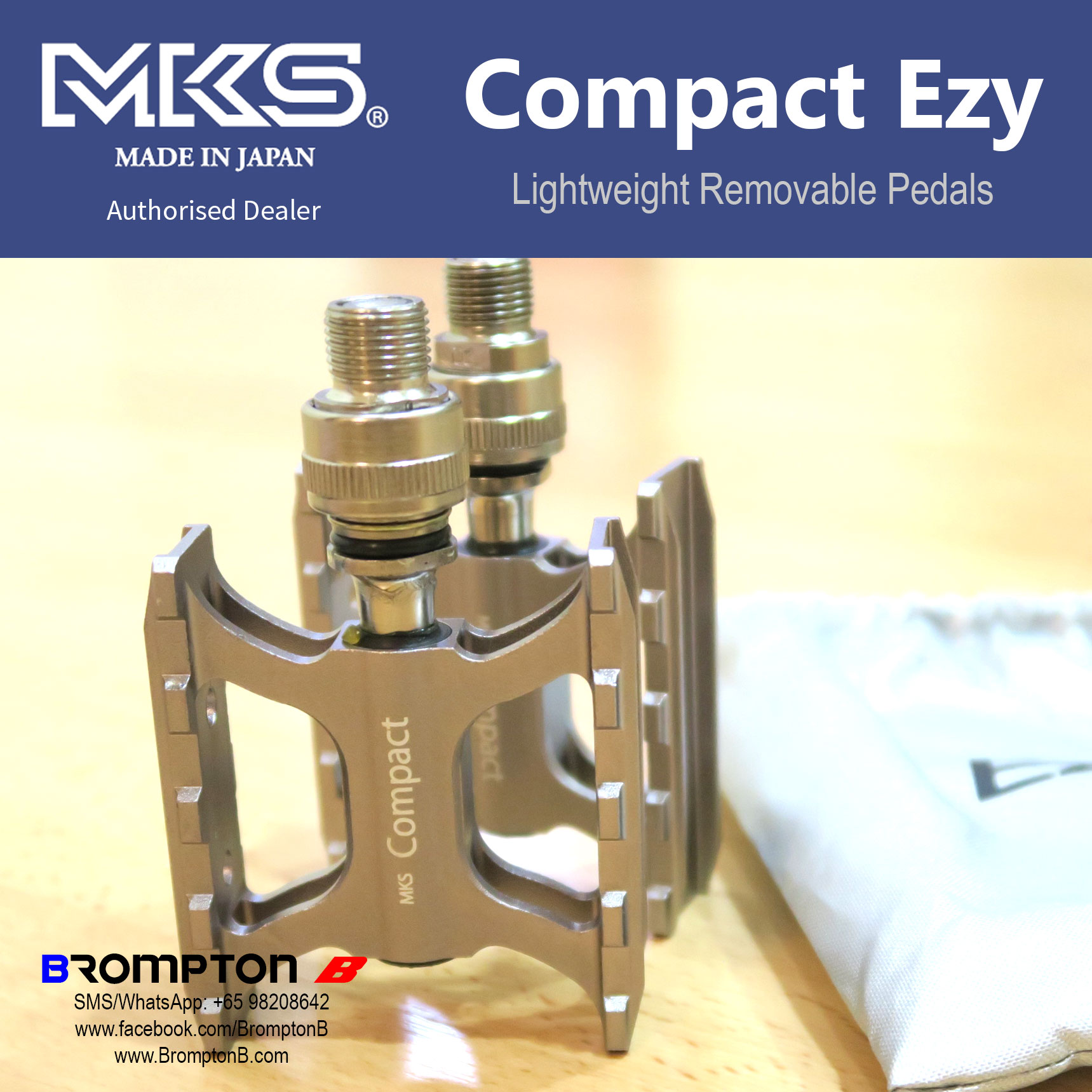 MKS Compact Ezy Pedals - Image 6