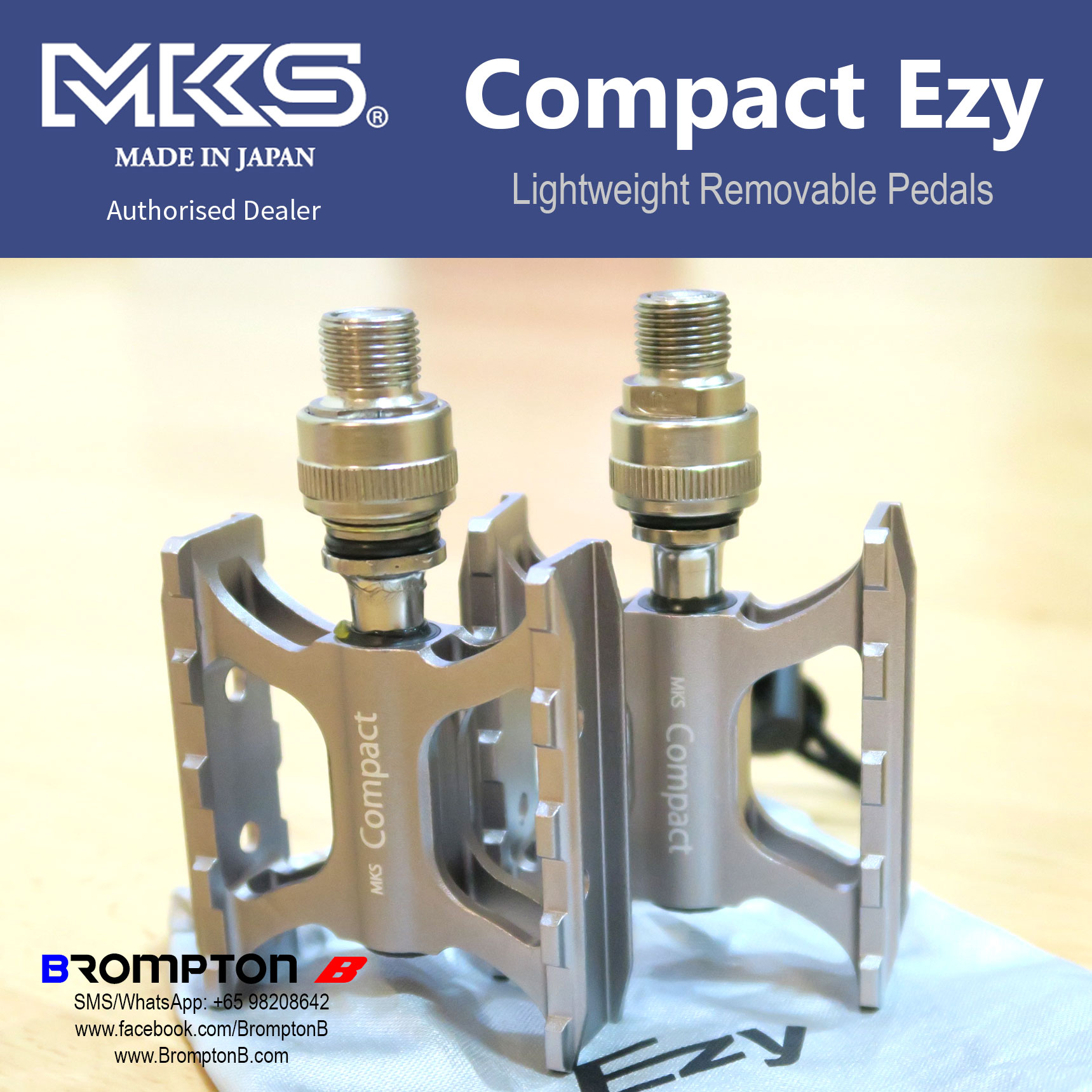 MKS Compact Ezy Pedals - Image 7