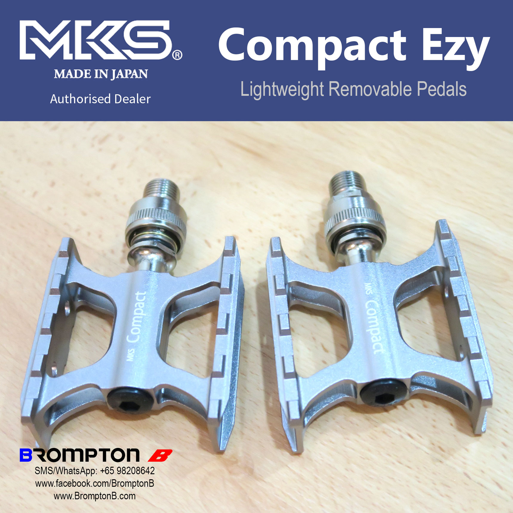 MKS Compact Ezy Pedals - Image 8