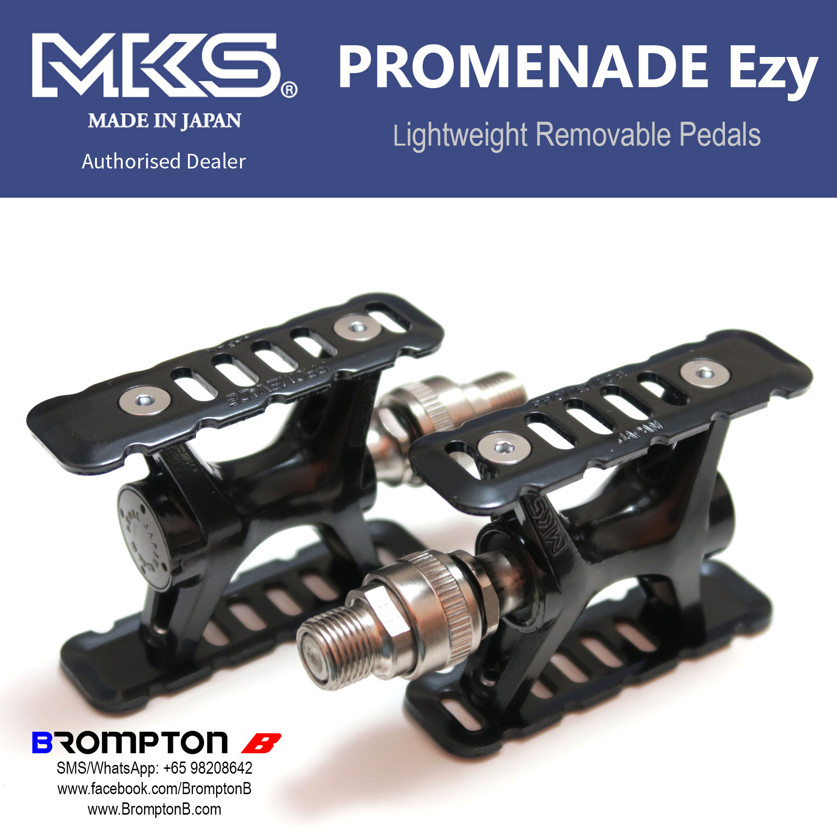 MKS PROMENADE Ezy Detachable Pedals - Image 10