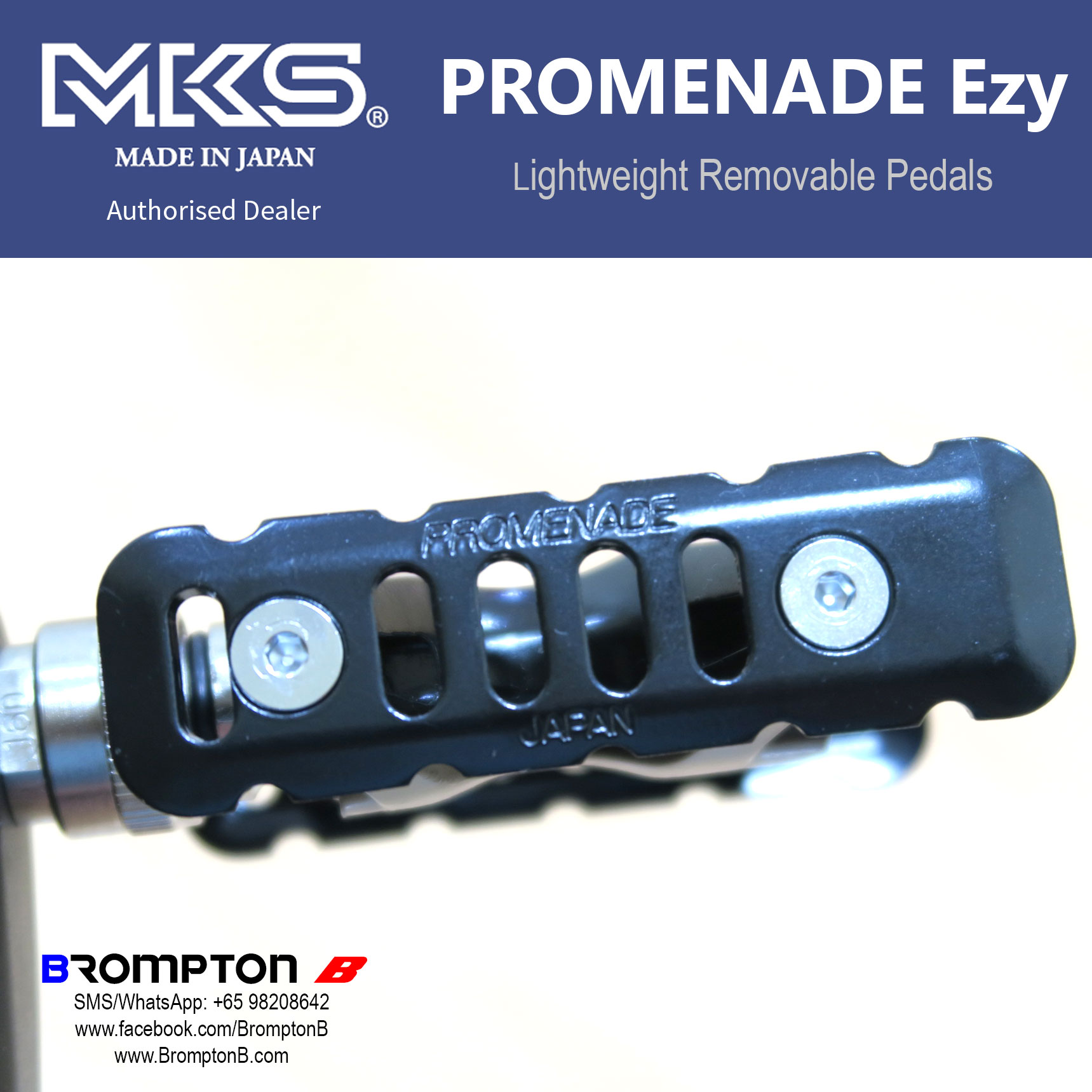 MKS PROMENADE Ezy Detachable Pedals - Image 9