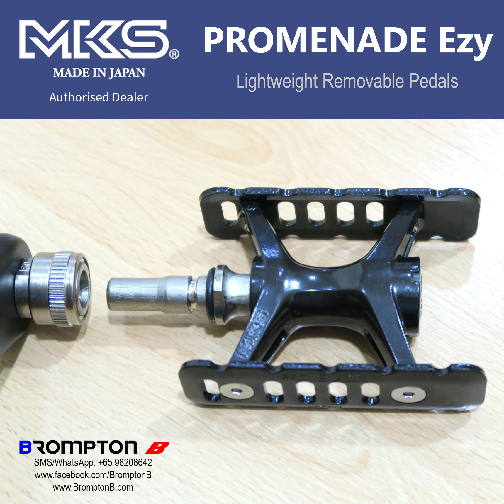MKS PROMENADE Ezy Detachable Pedals - Image 7