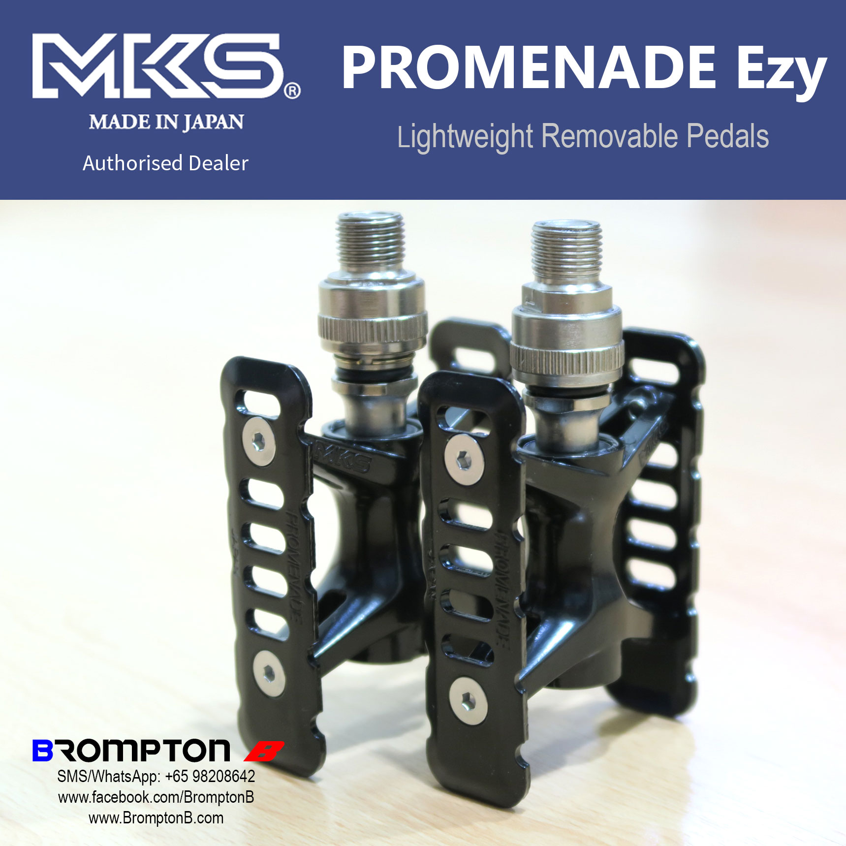 MKS PROMENADE Ezy Detachable Pedals - Image 6