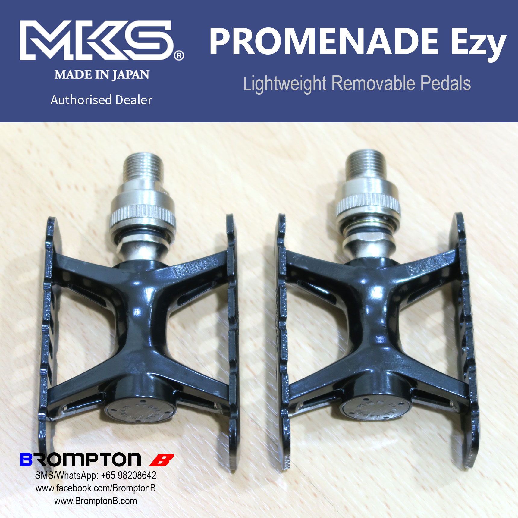 MKS PROMENADE Ezy Detachable Pedals - Image 3