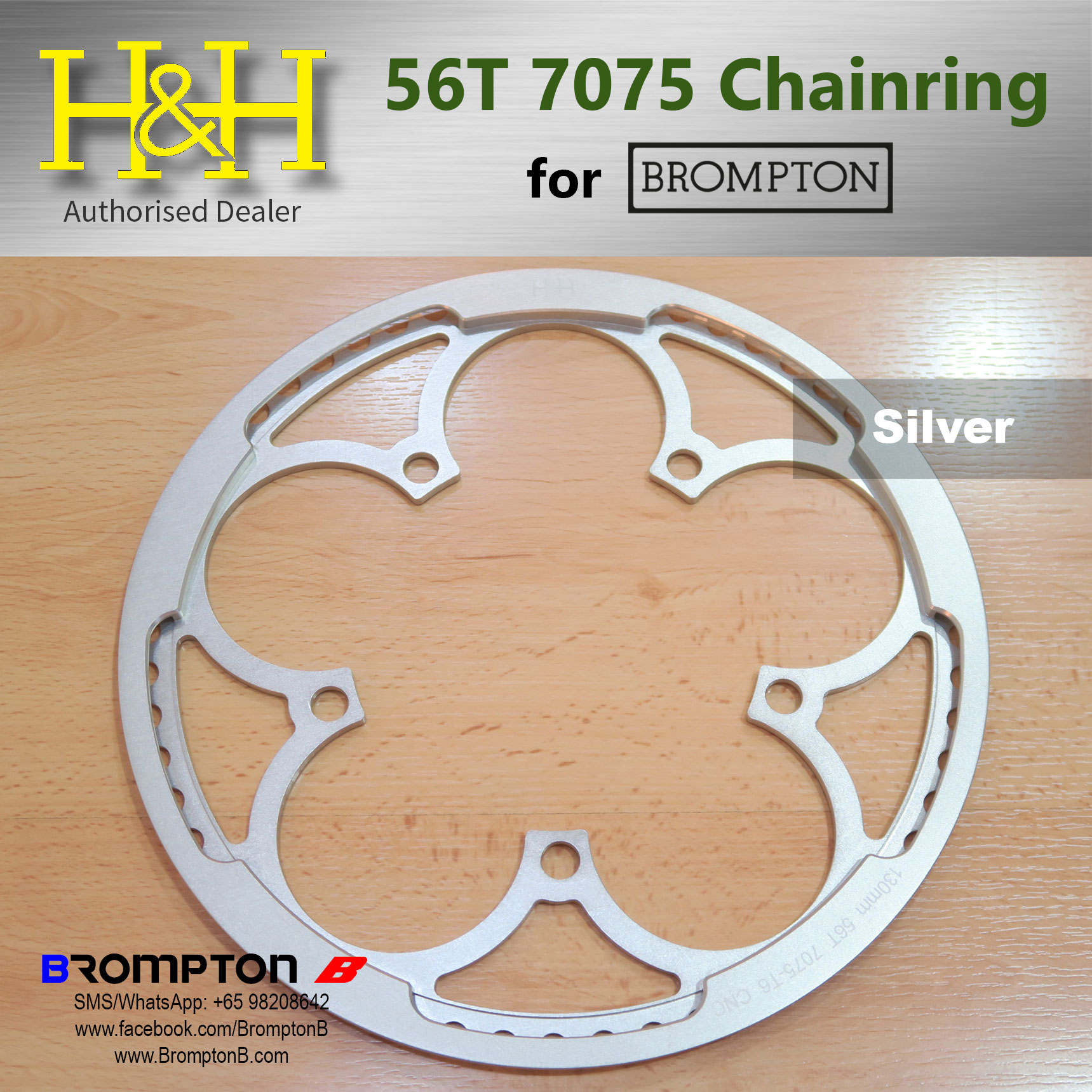 H&H Chainring 56T - Image 7