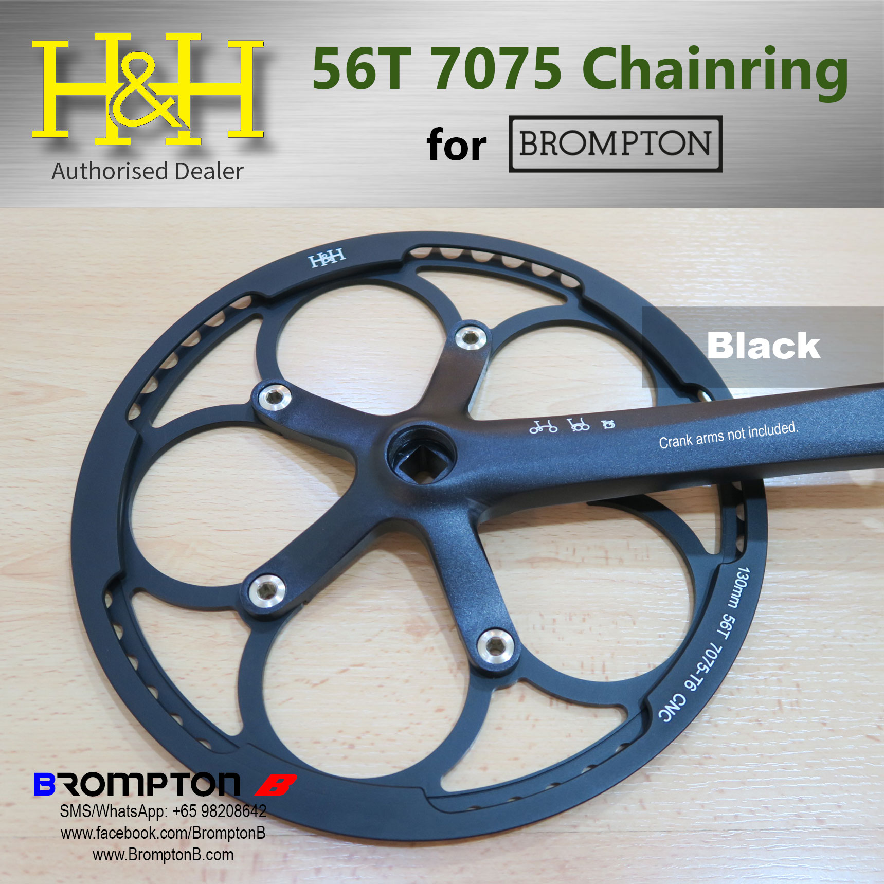 H&H Chainring 56T - Image 5