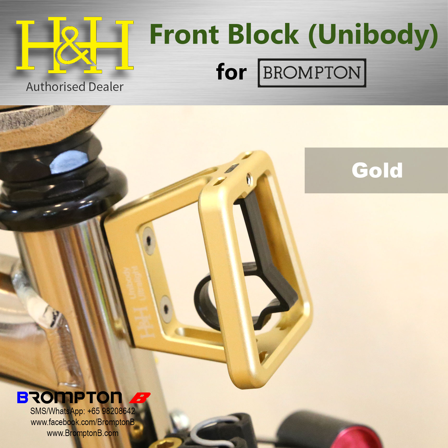 H&H Front Carrier Block (Unibody) - Image 7