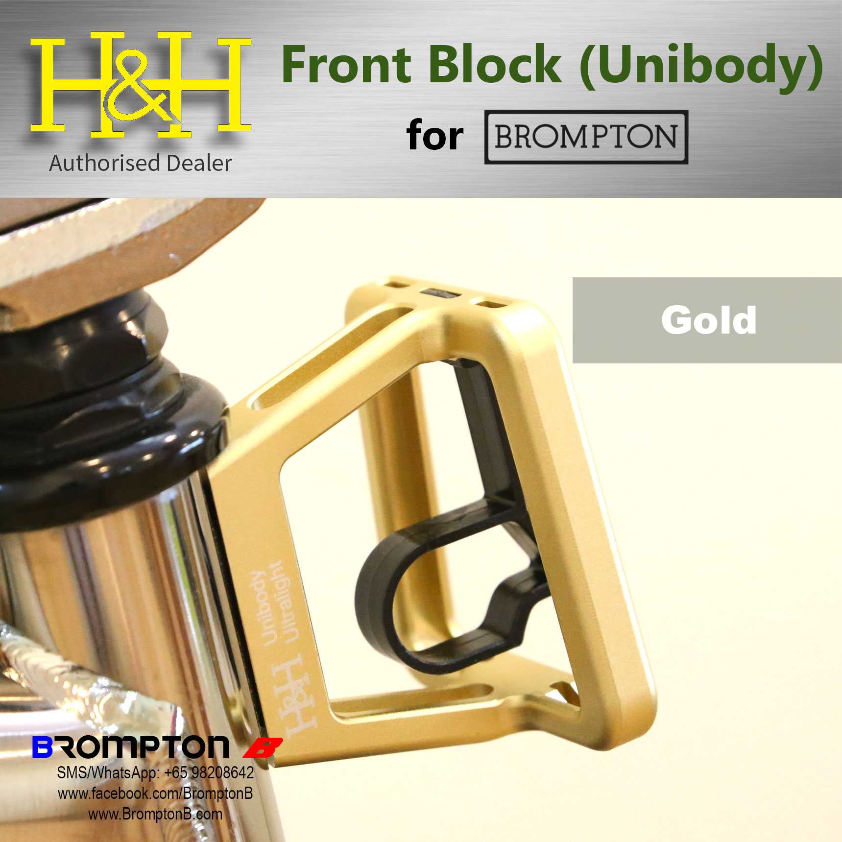 H&H Front Carrier Block (Unibody) - Image 6