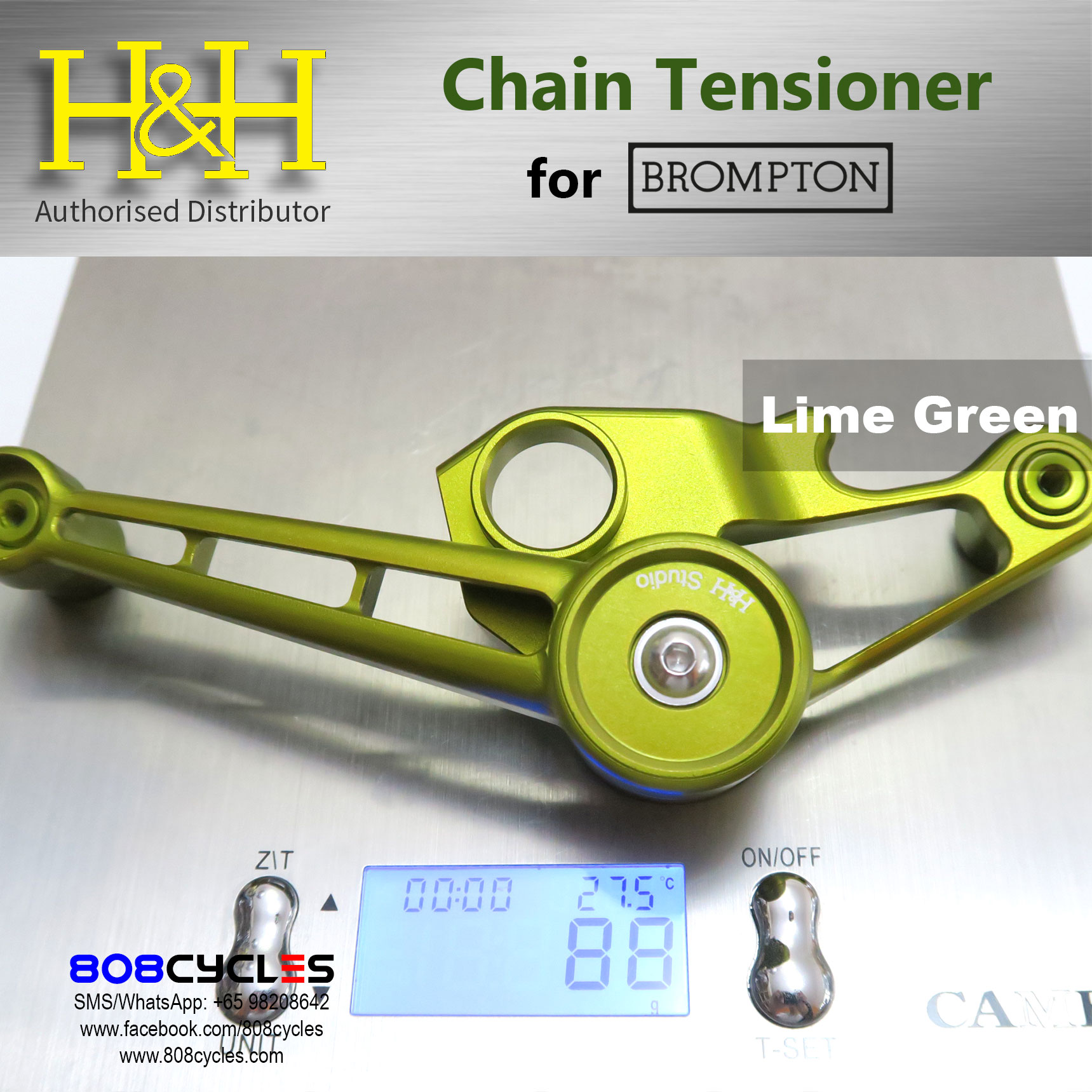 H&H Chain Tensioner for Bromptons - Image 8