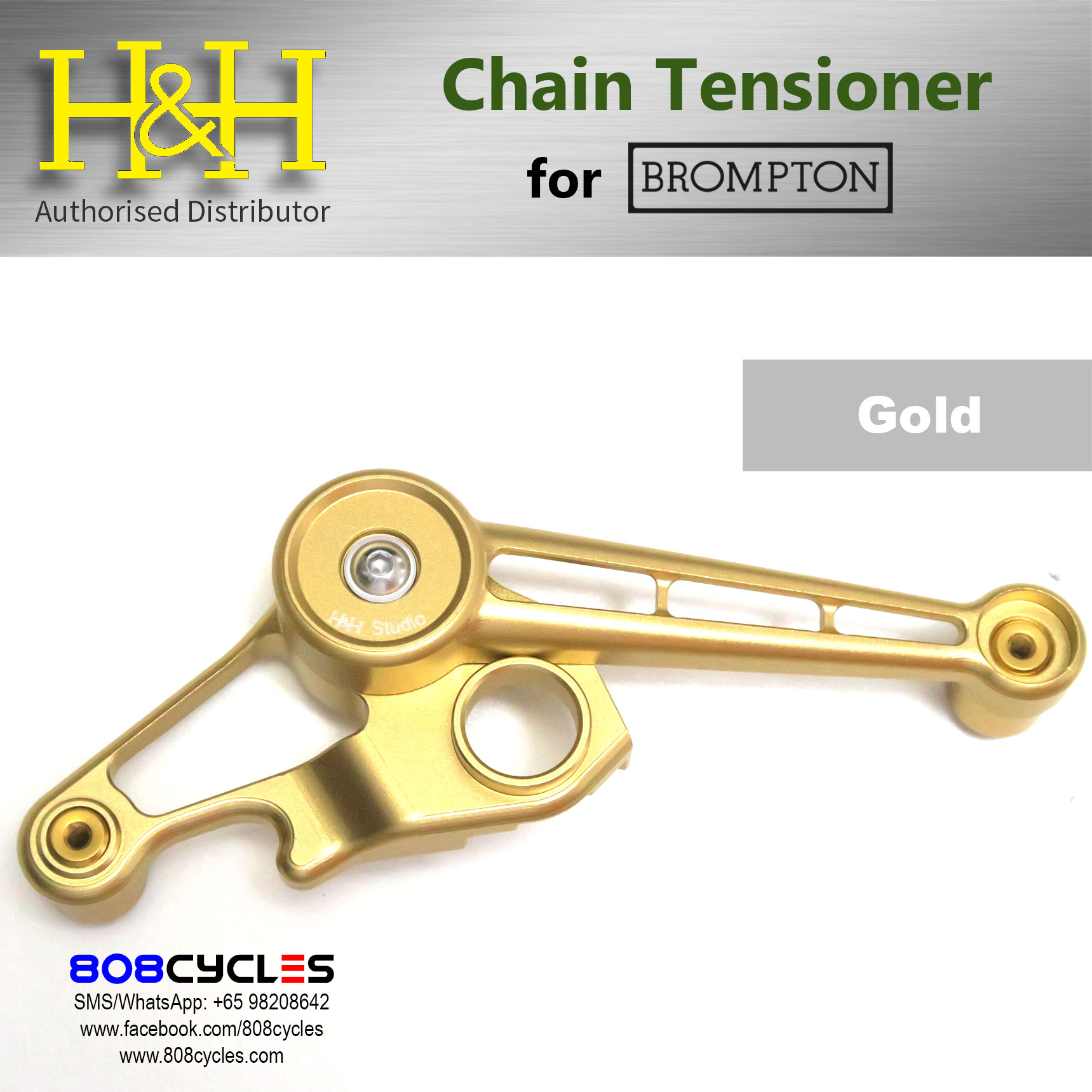 H&H Chain Tensioner for Bromptons - Image 12