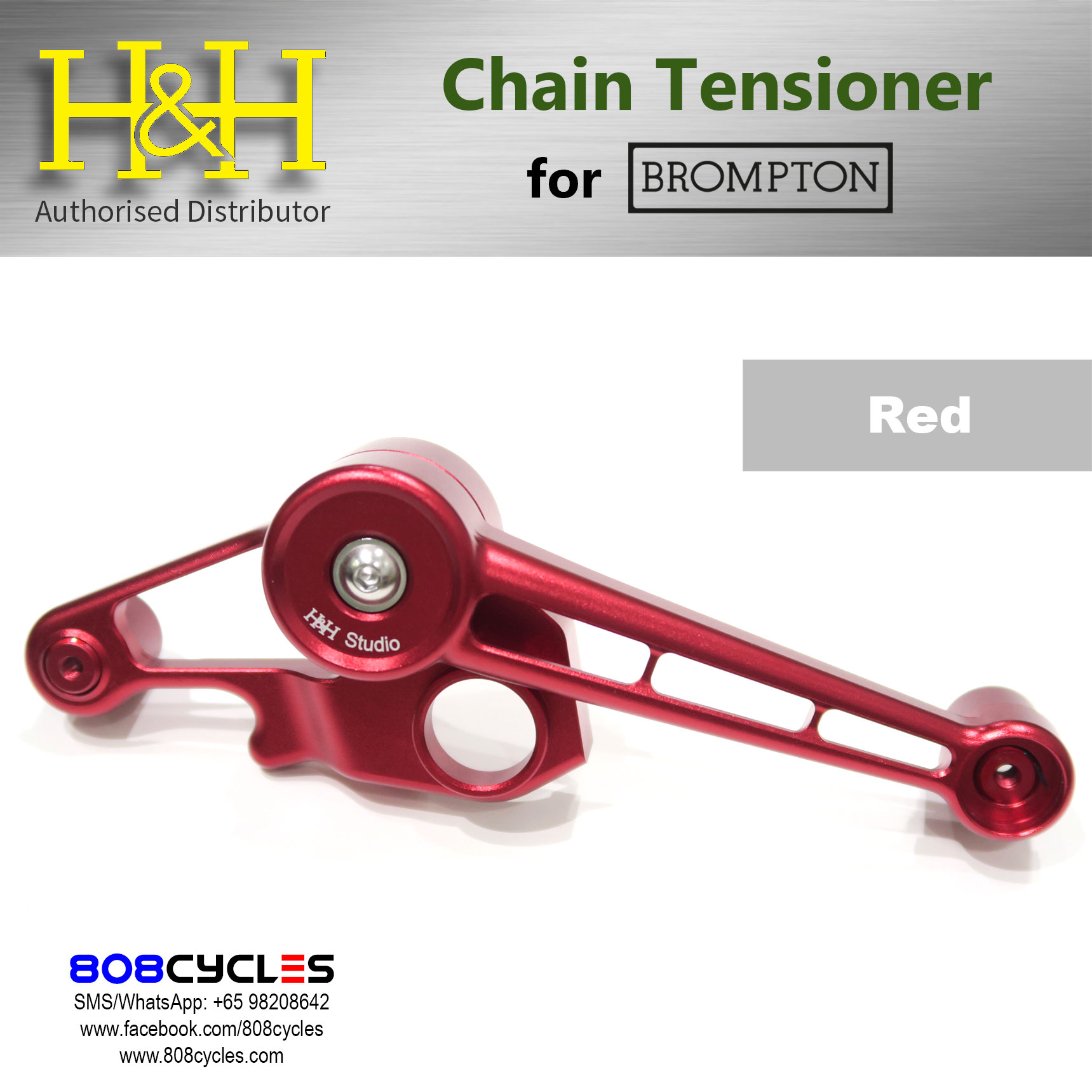 H&H Chain Tensioner for Bromptons - Image 18