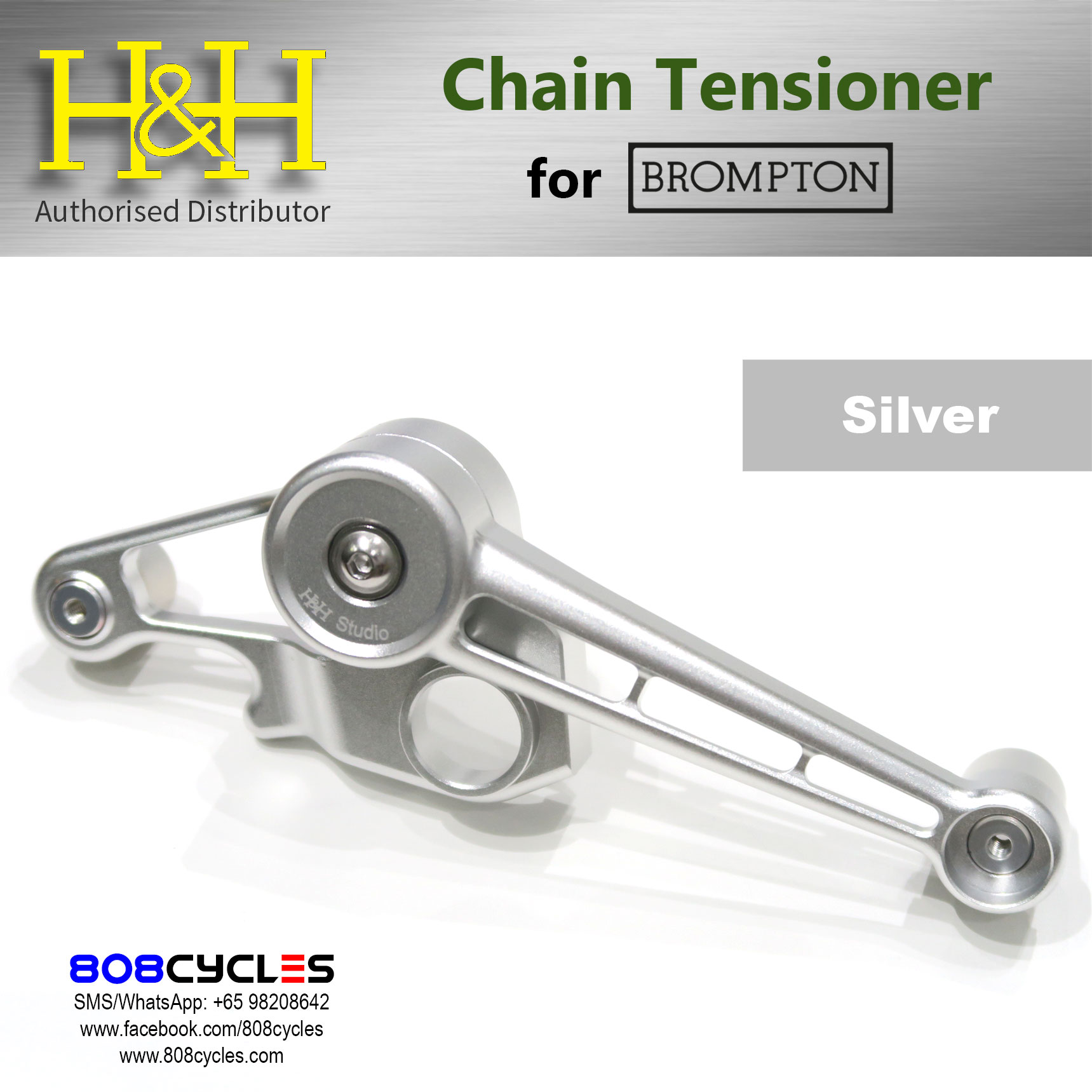 H&H Chain Tensioner for Bromptons - Image 16