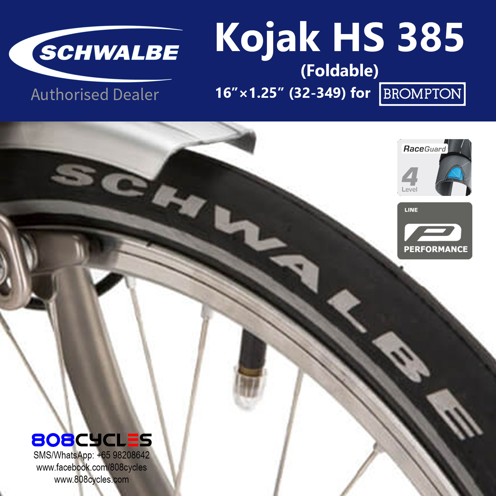 Schwalbe Kojak HS 385 (foldable) - Image 3