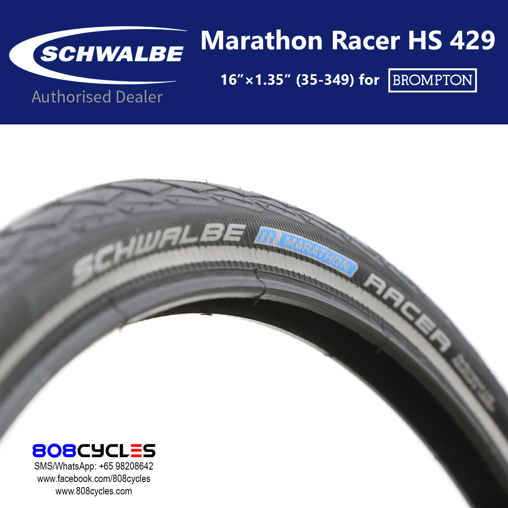 Schwalbe Marathon Racer HS 429 - Image 3