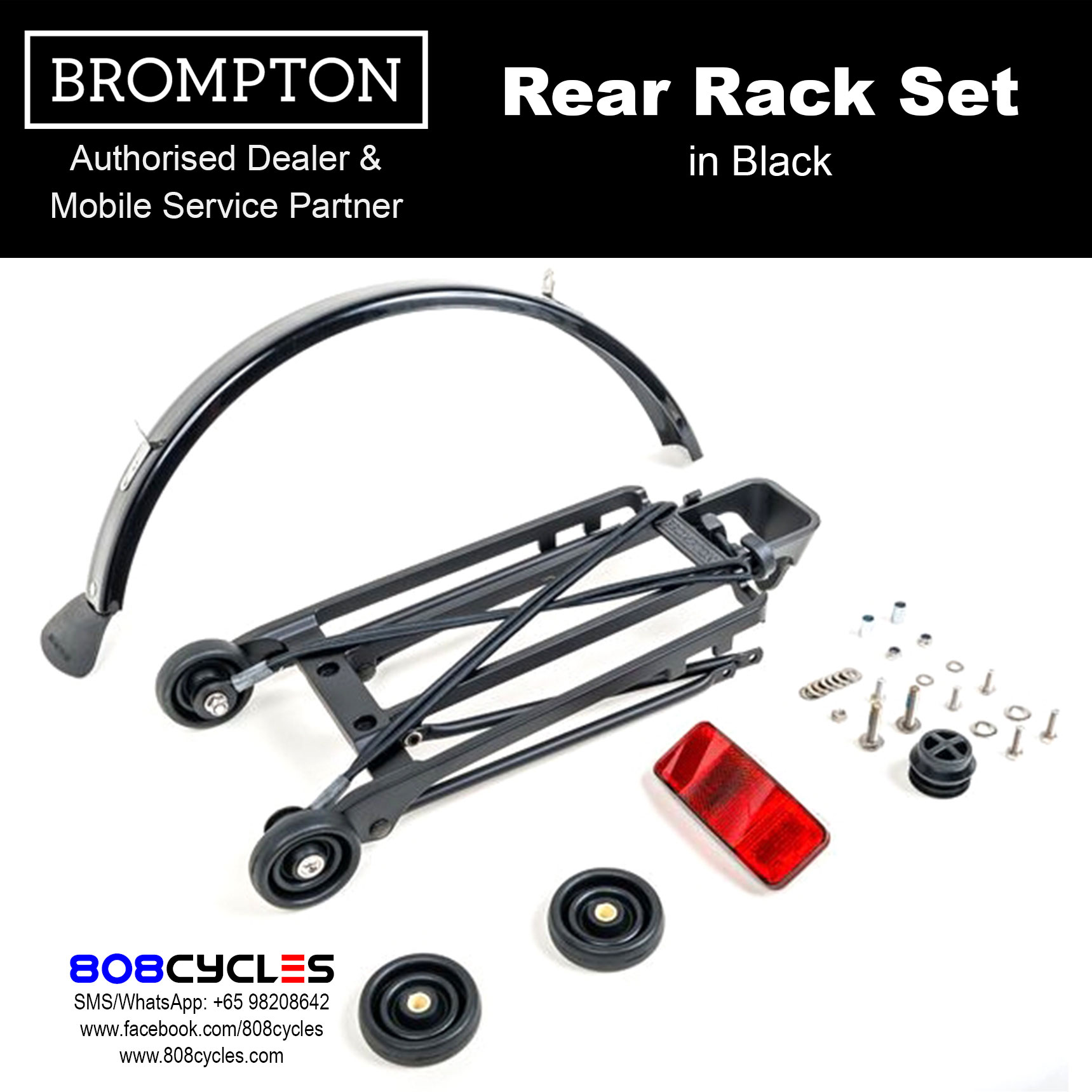 brompton with rack