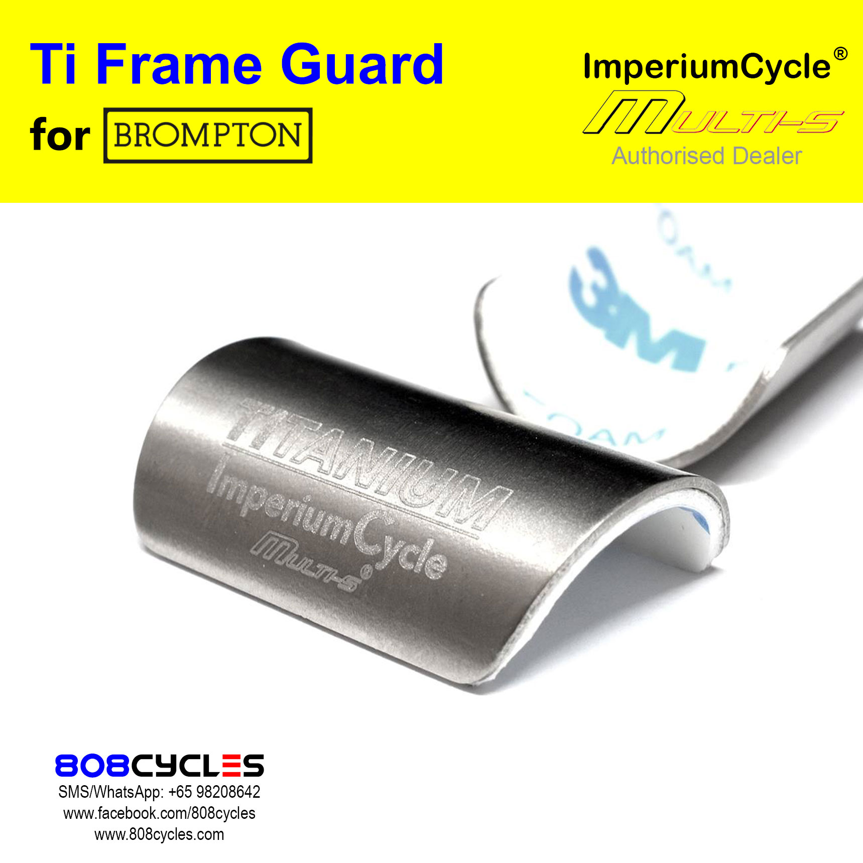 brompton titanium frame