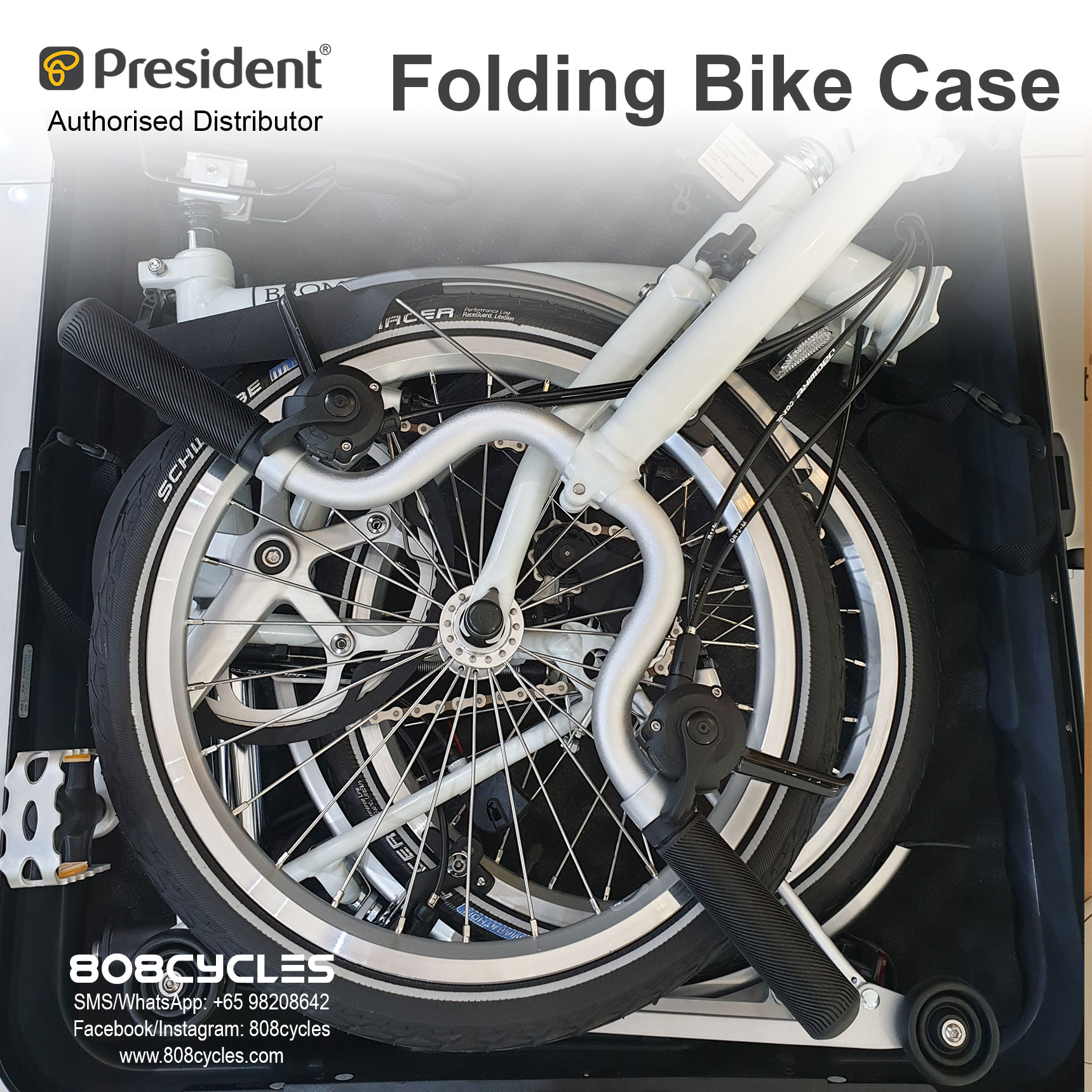 President Folding Bike Case – 808 Cycles