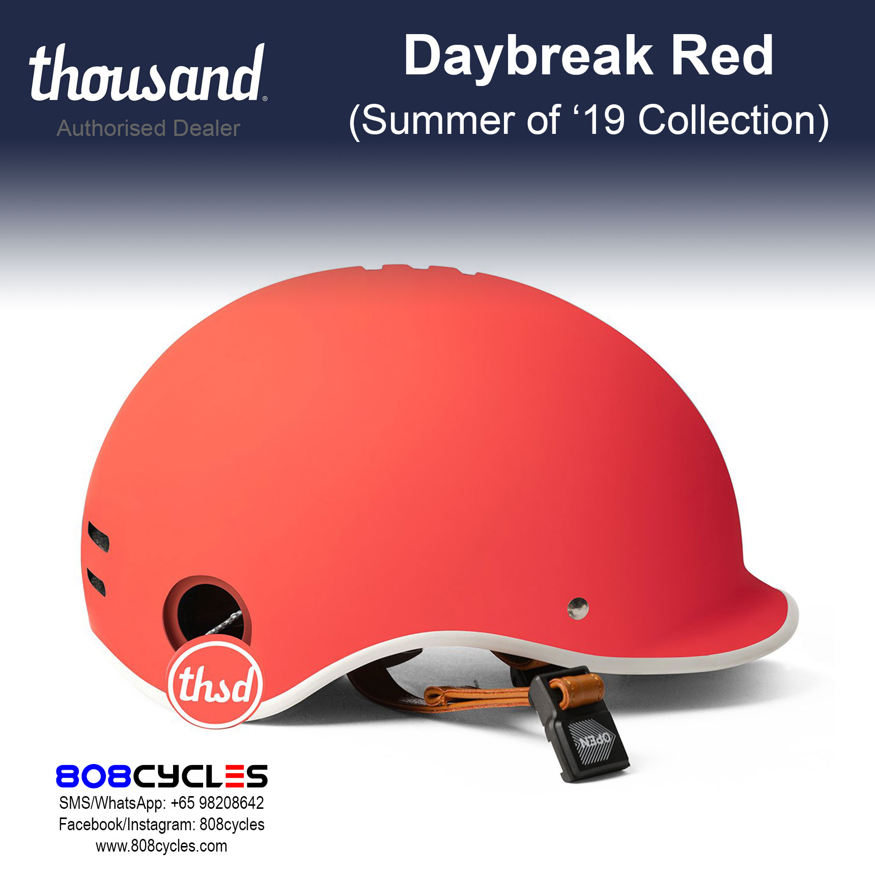 Thousand Summer of '19 Collection - Daybreak Red - Image 4