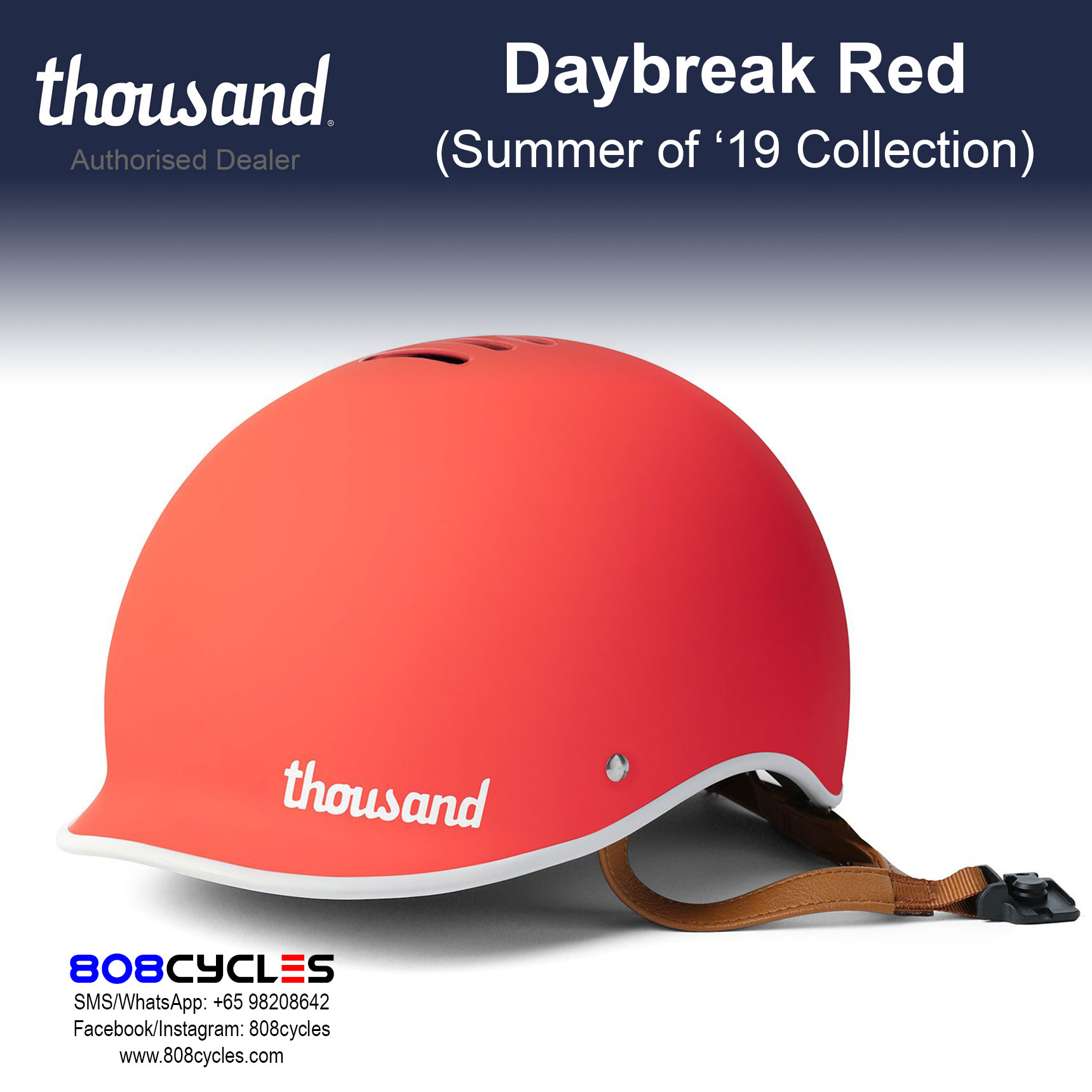 Thousand Summer of '19 Collection - Daybreak Red
