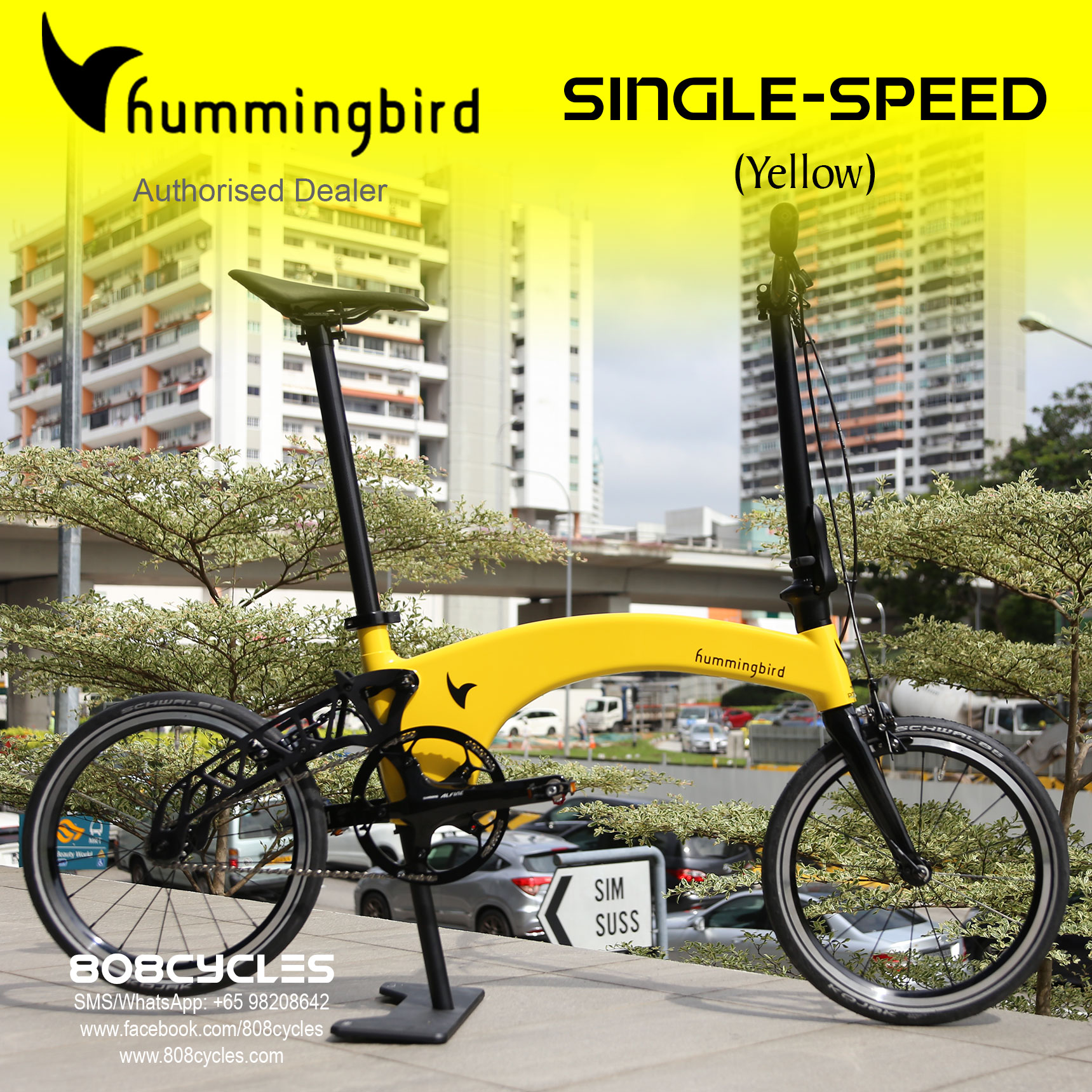 hummingbird folding bike price