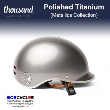 Thousand Metallics Collection - Polished Titanium