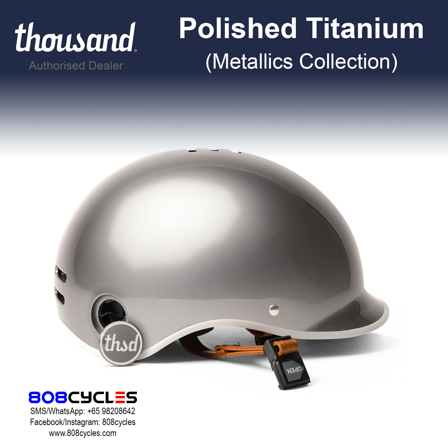 Thousand Metallics Collection - Polished Titanium - Image 3