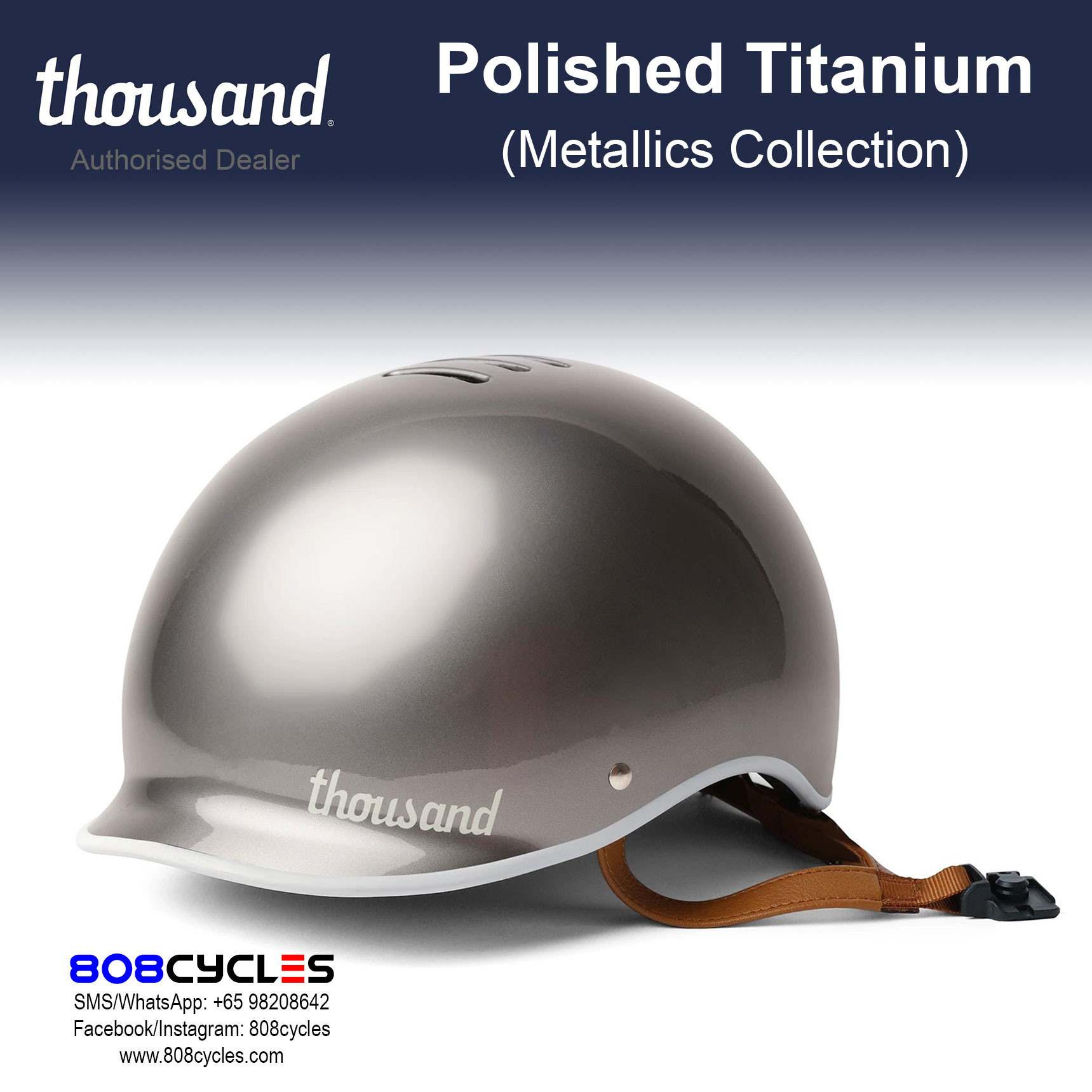 Thousand Metallics Collection - Polished Titanium - Image 4