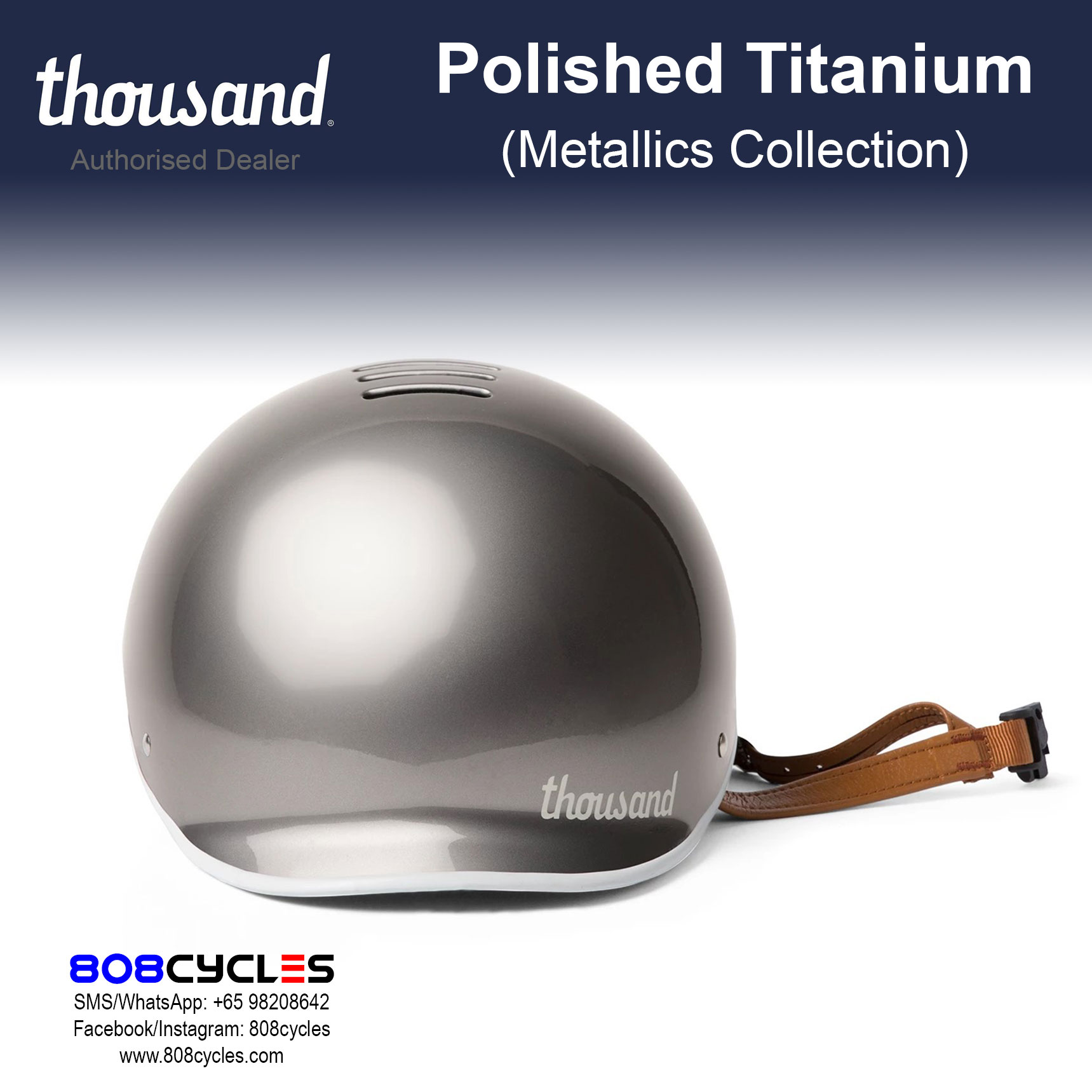 Thousand Metallics Collection - Polished Titanium - Image 5