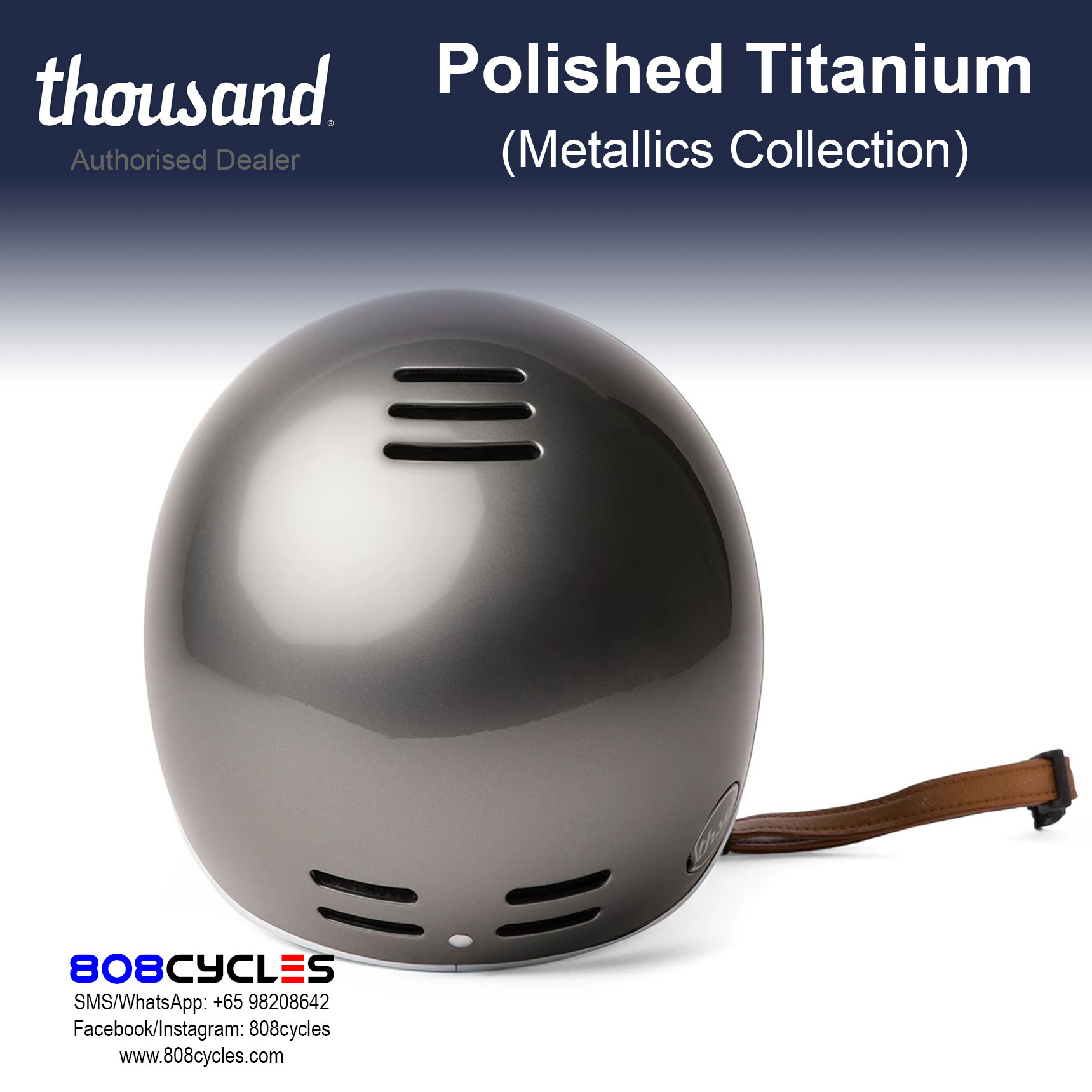 Thousand Metallics Collection - Polished Titanium - Image 6
