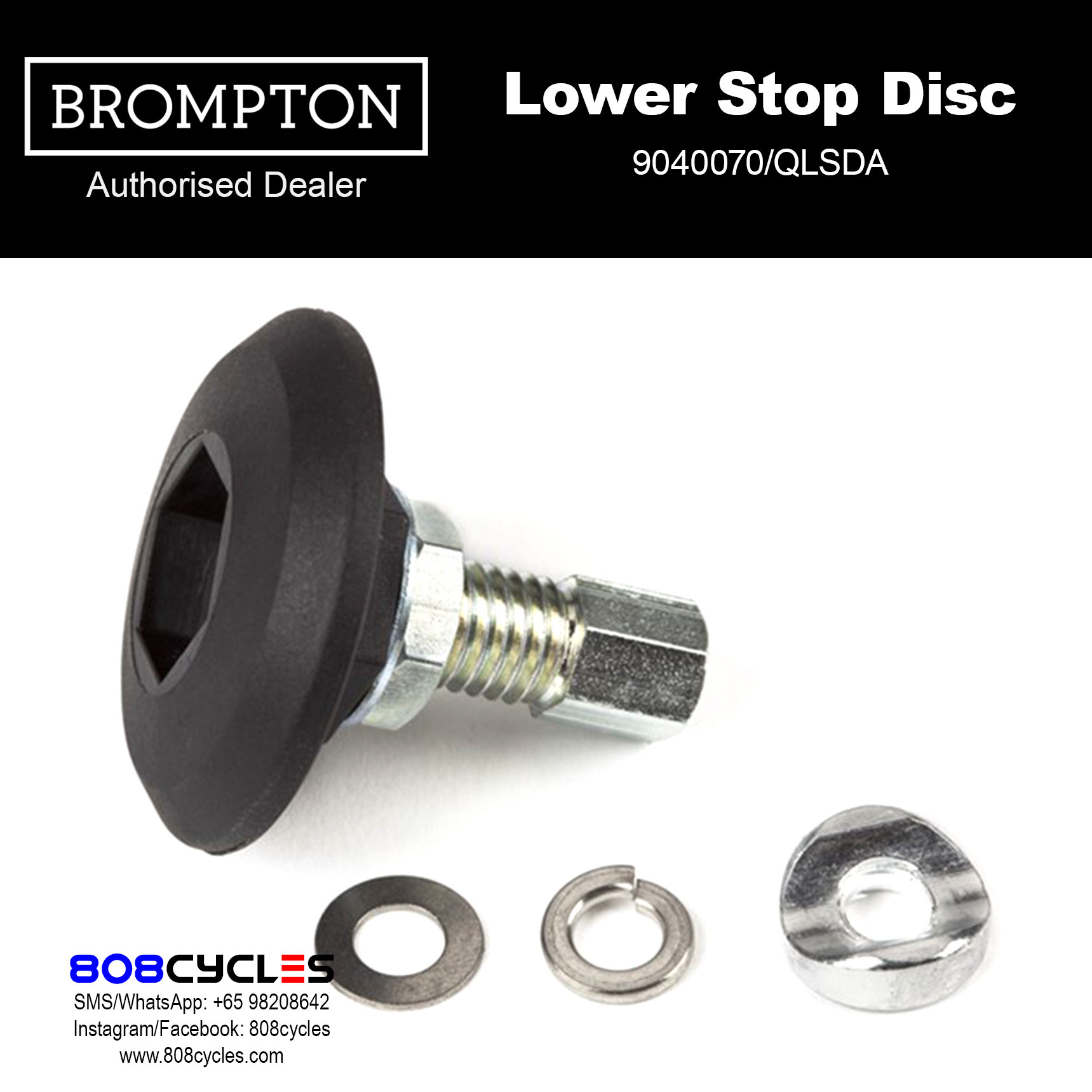BROMPTON Lower Stop Disc Q102074