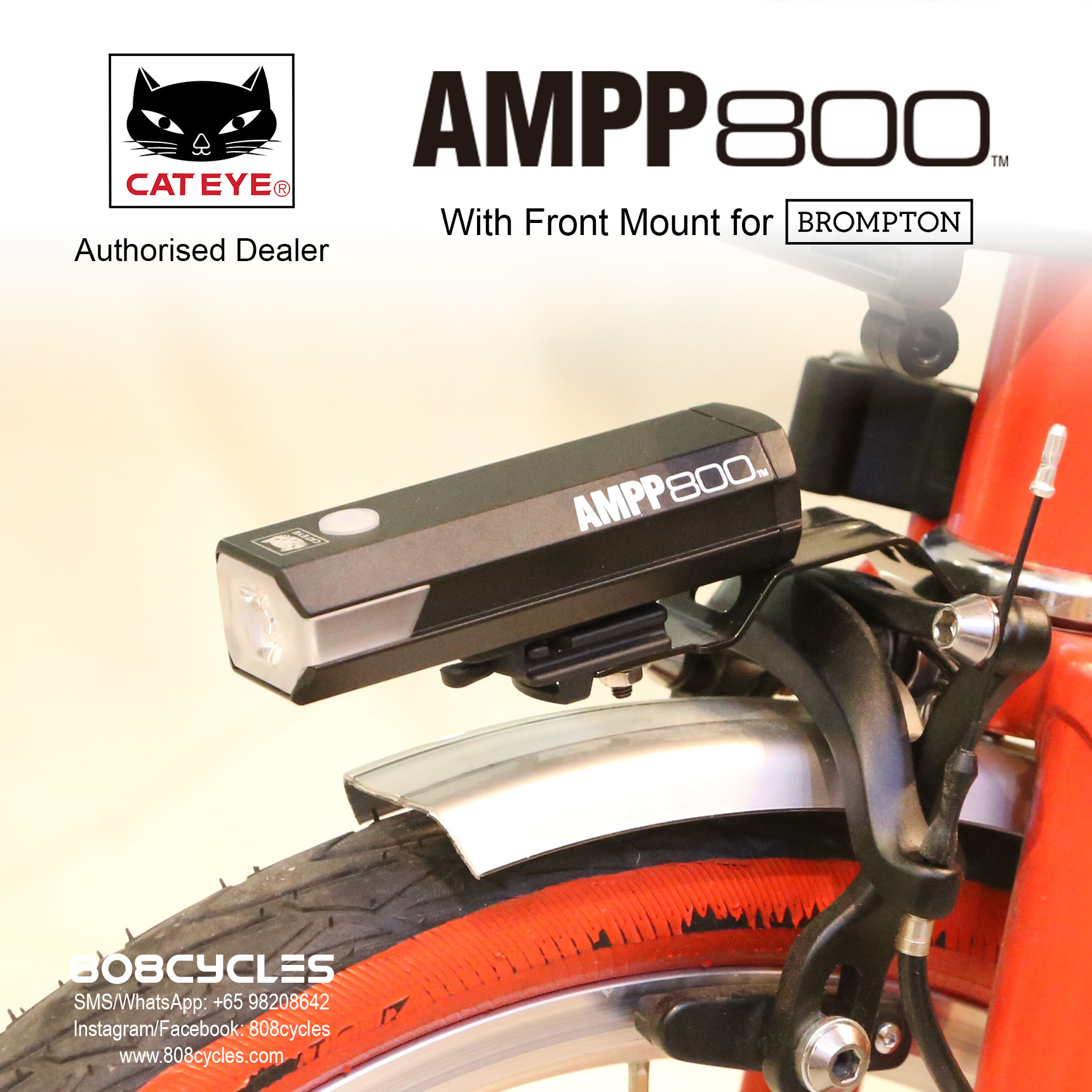 cateye front bracket