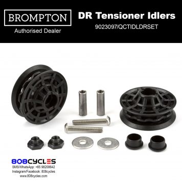 QCTIDLDRSET Replacement chain tensioner idlers + fittings only - For DR (Pair)