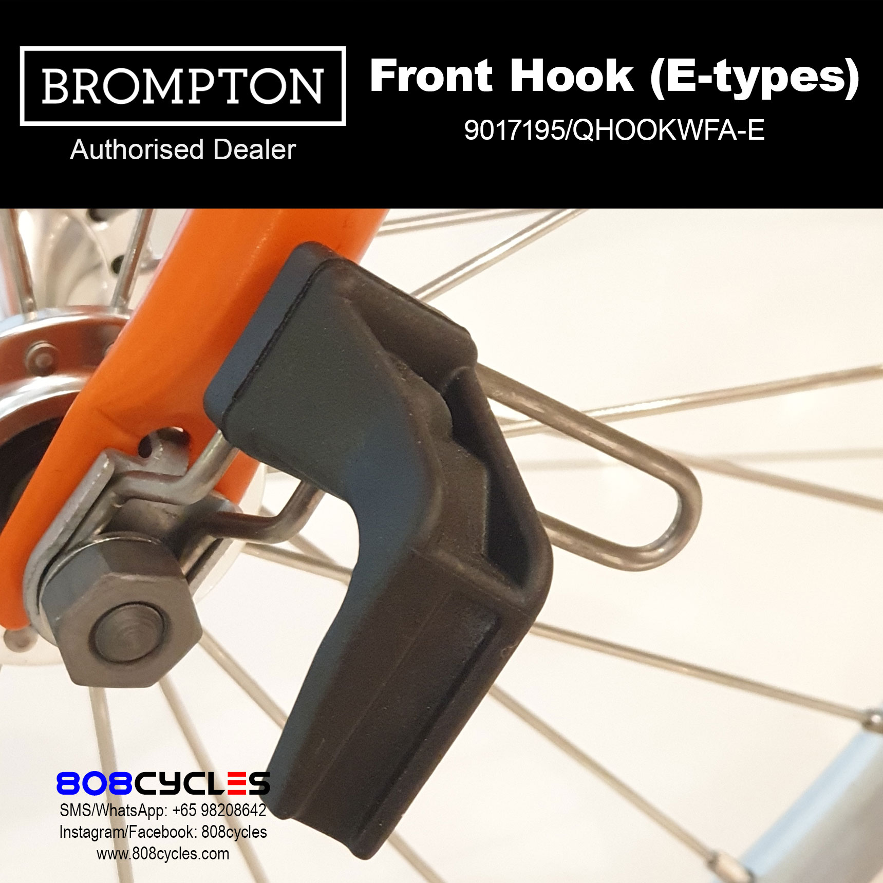 BROMPTON Front Hook for E-types - Image 2