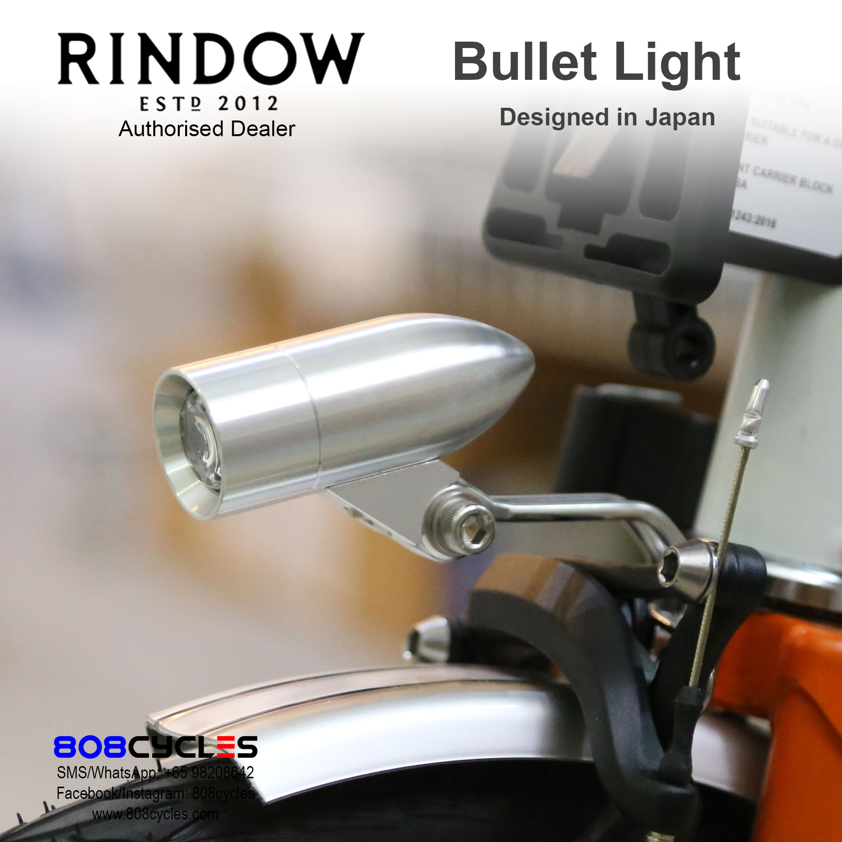Bullet Front Light (Silver) - Image 2