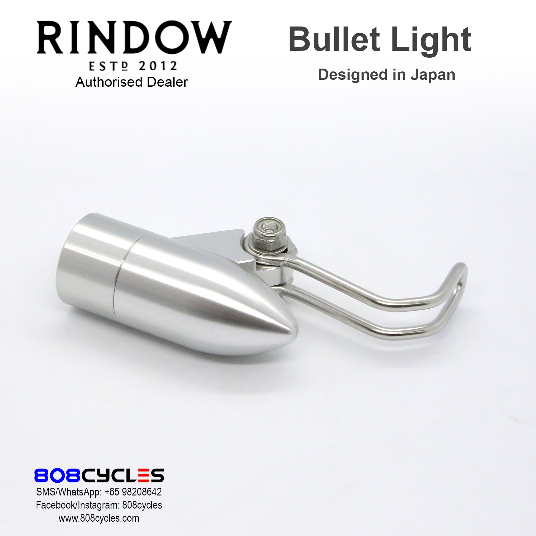 Bullet Front Light (Silver) - Image 5