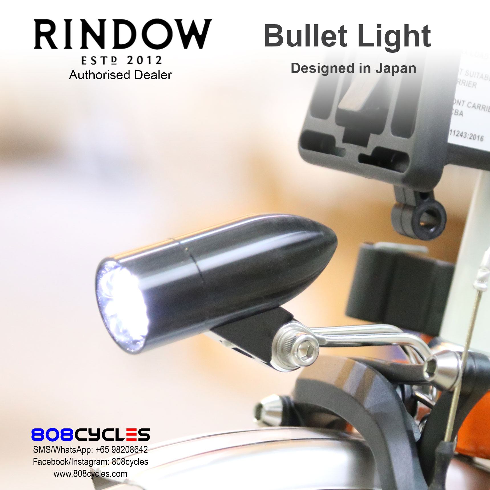 Bullet Front Light (Black) - Image 6