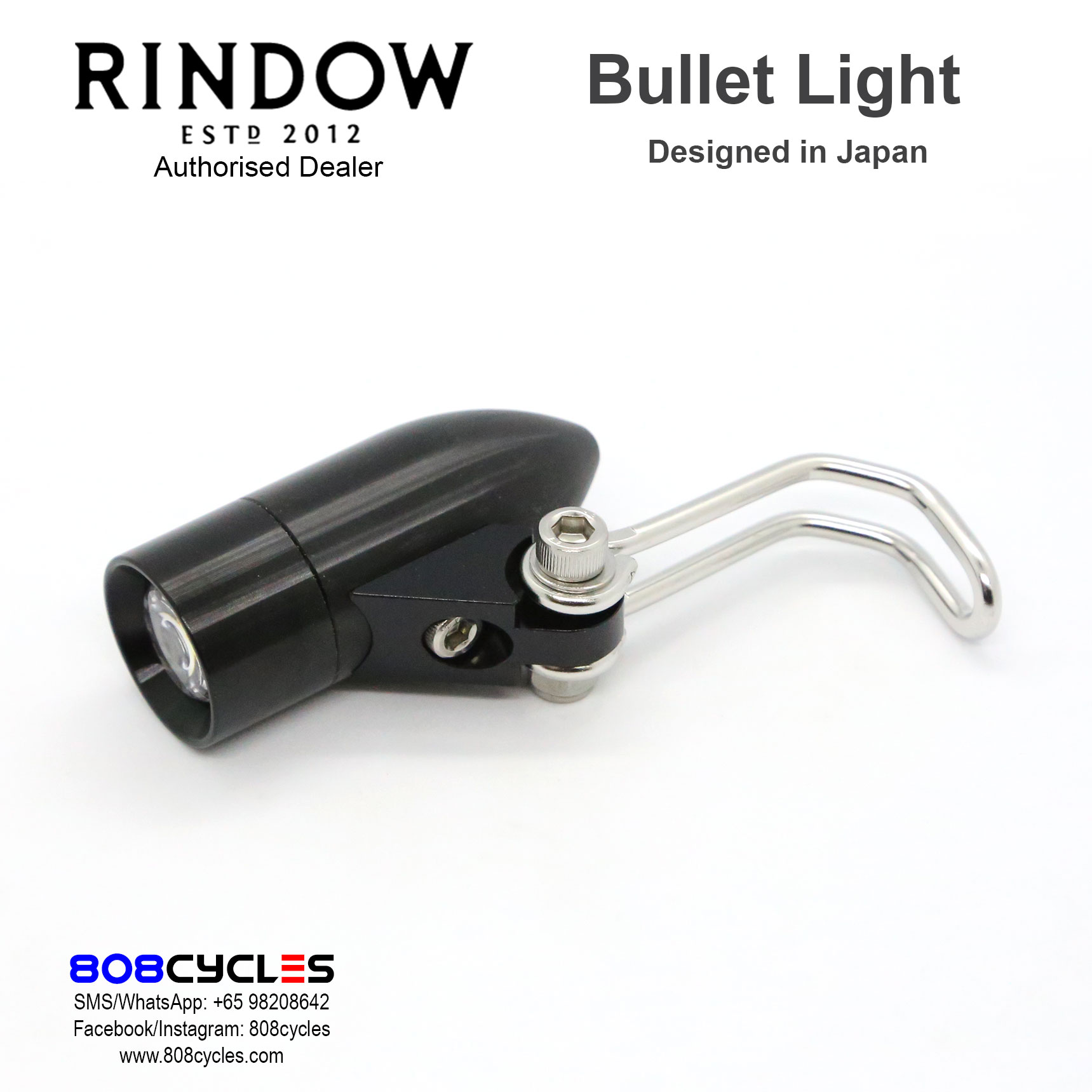 Bullet Front Light (Black) - Image 5