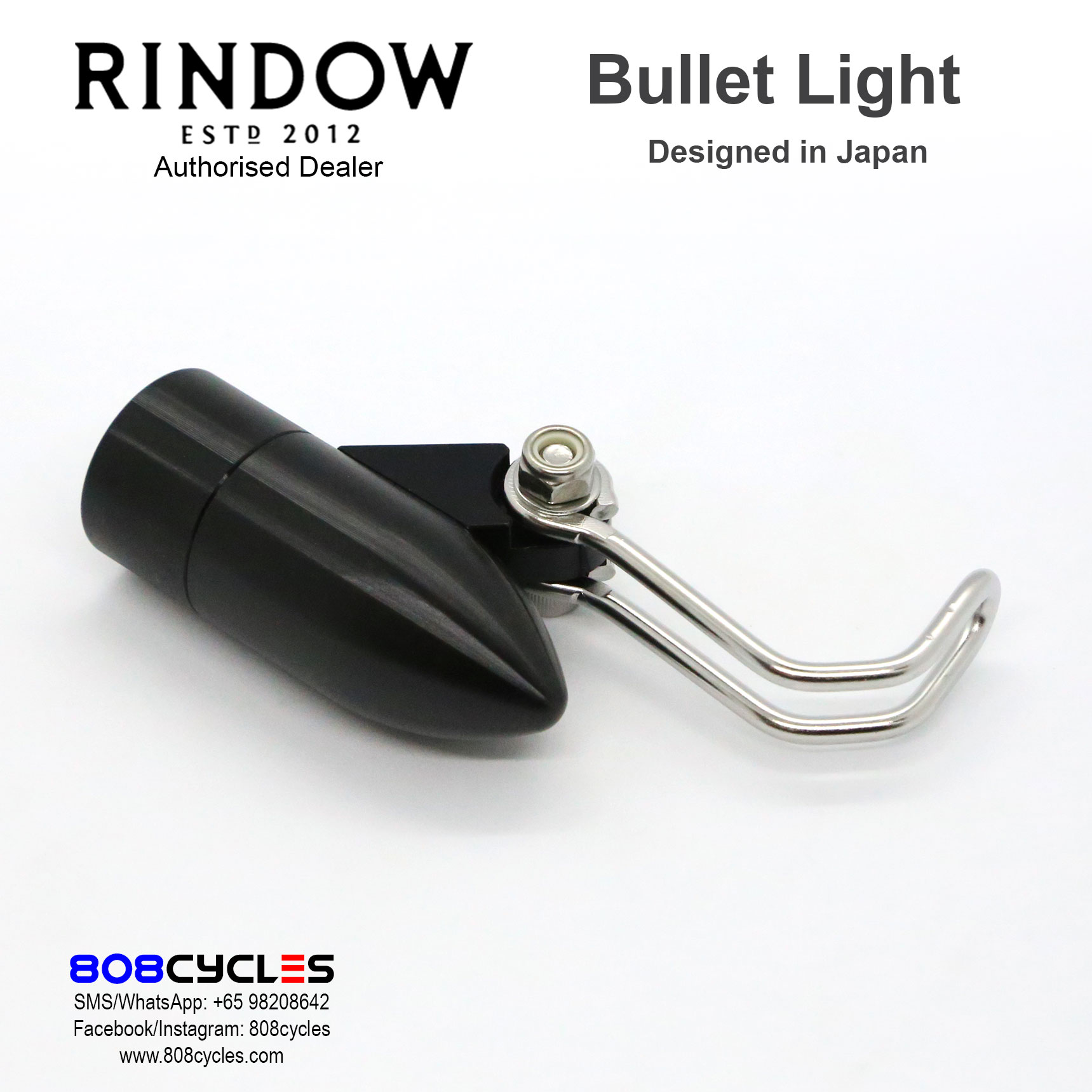 Bullet Front Light (Black) - Image 4